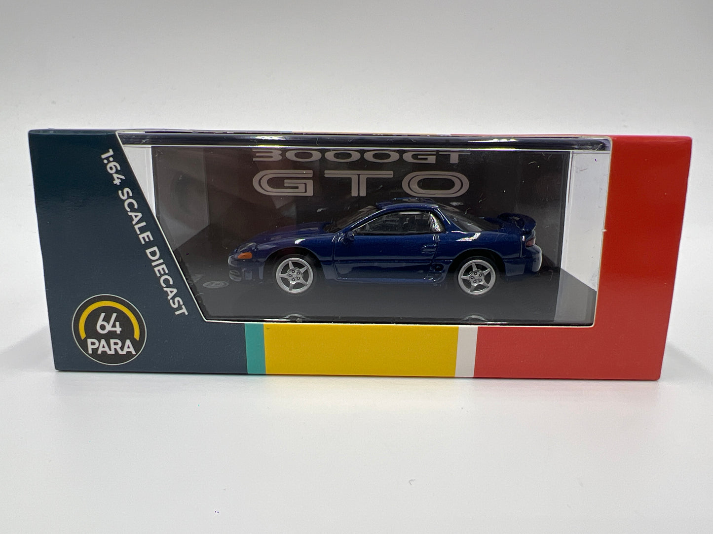 Para64 1:64 Scale Diecast Mitsubishi Motors Mitsubishi 3000GT GTO Mariana Blue