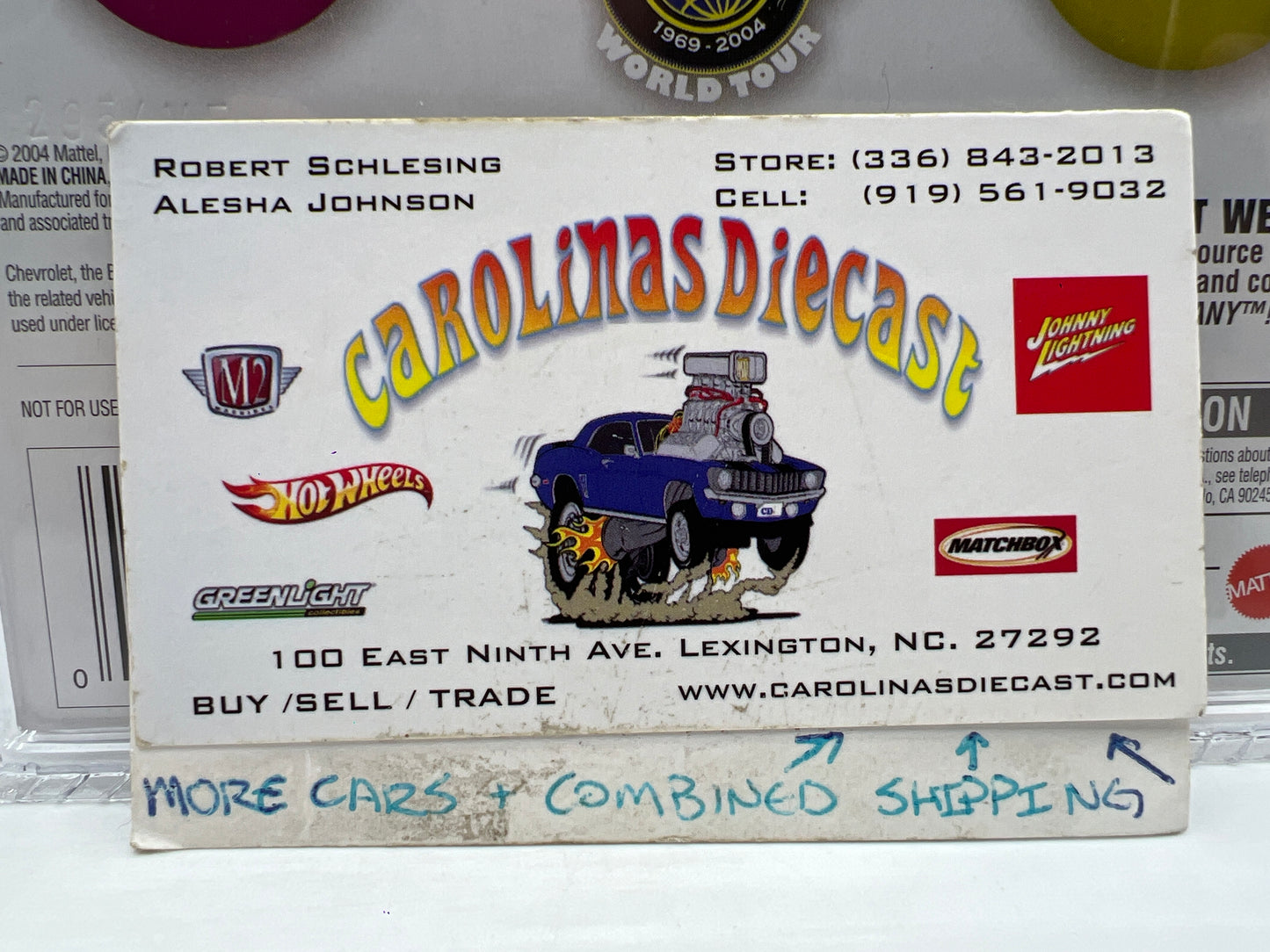 2004 Hot Wheels Larry Wood Holiday Rods #1 67 Camaro White