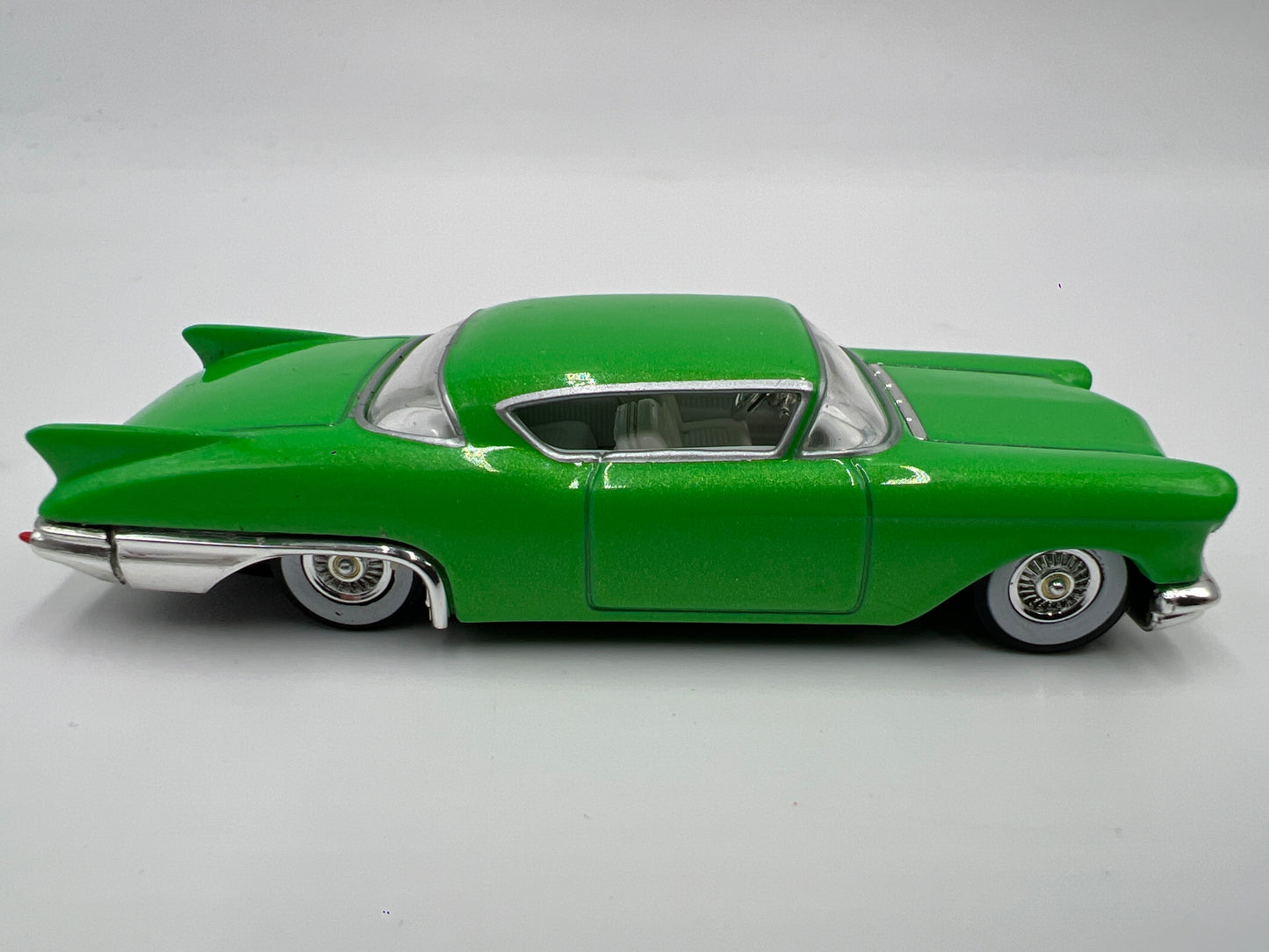 Hot Wheels Collectibles 1/64 Legends John D’Agostino 1957 Cadillac Eldorado Green Loose