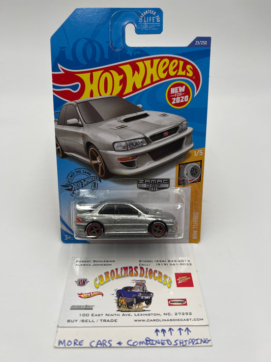 Hot Wheels Zamac 98 Subaru Impreza 22B STi-Version Wheel Swap Custom On Card W/Protector