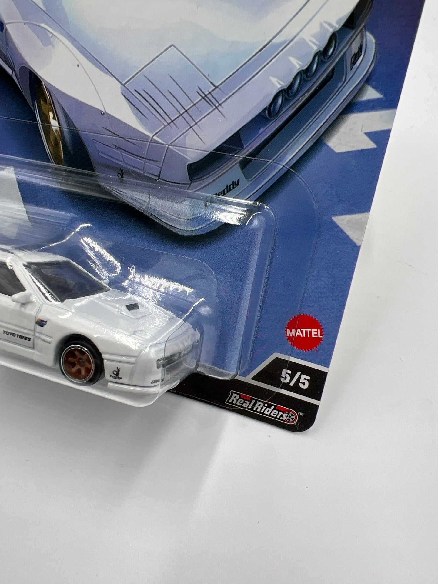 2022 Hot Wheels Ronin Run #5 Mazda RX7 FC Pandem White 243C