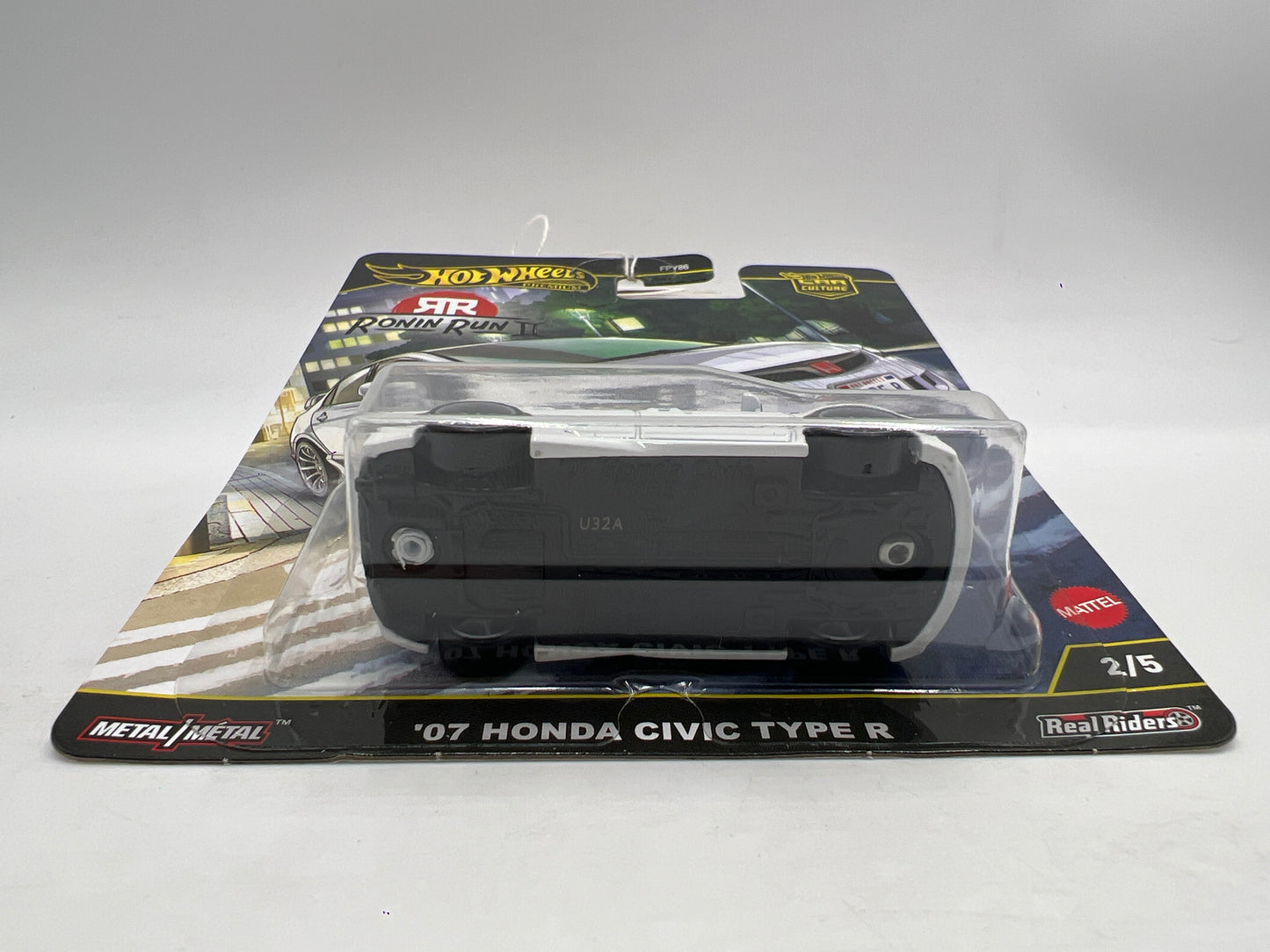 2025 Hot Wheels Premium Ronin Run II #2 07 Honda Civic Type R White