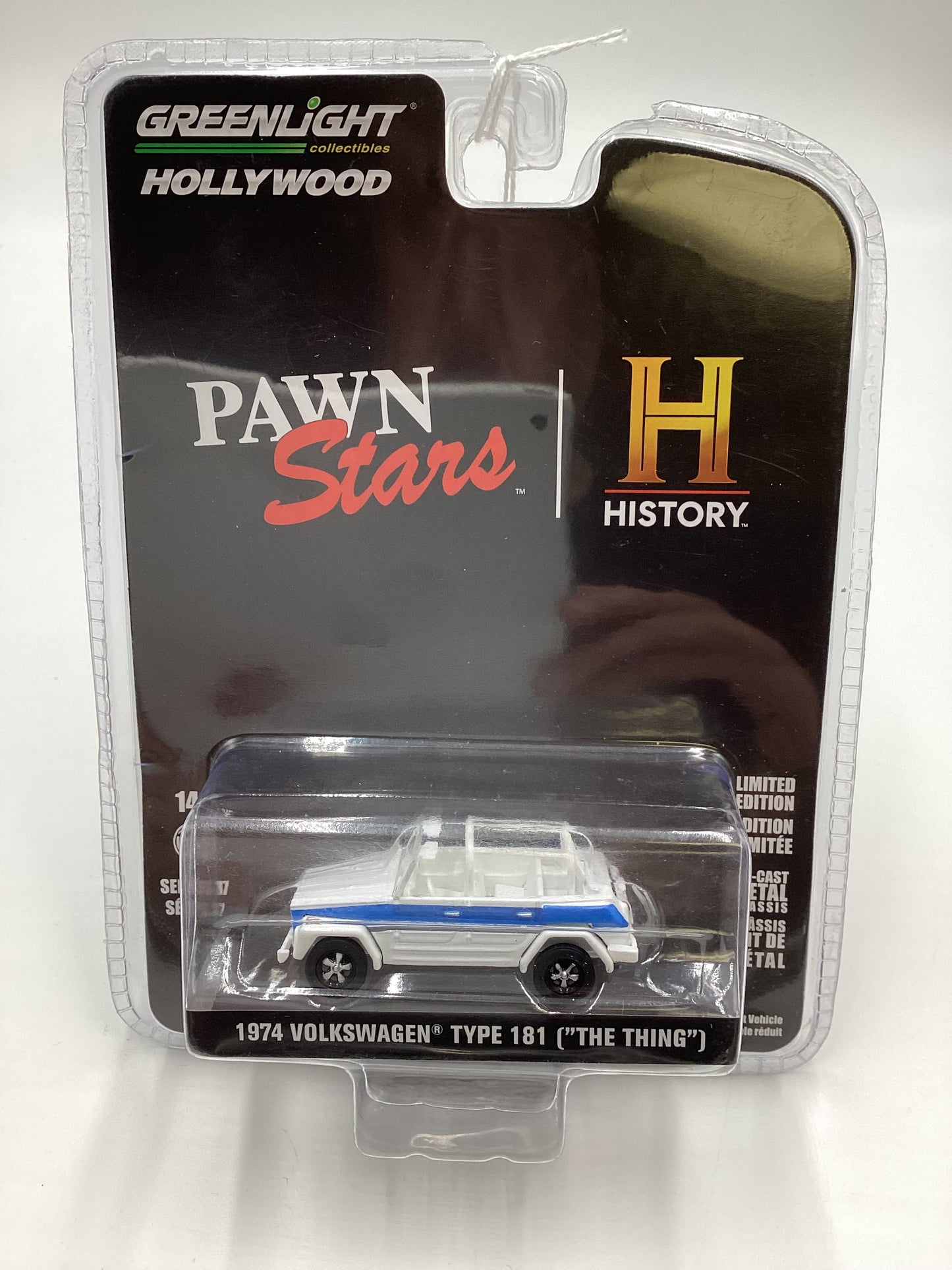 Greenlight Hollywood Pawn Stars Series 37 1974 Volkswagen Type 181 The Thing White 179D