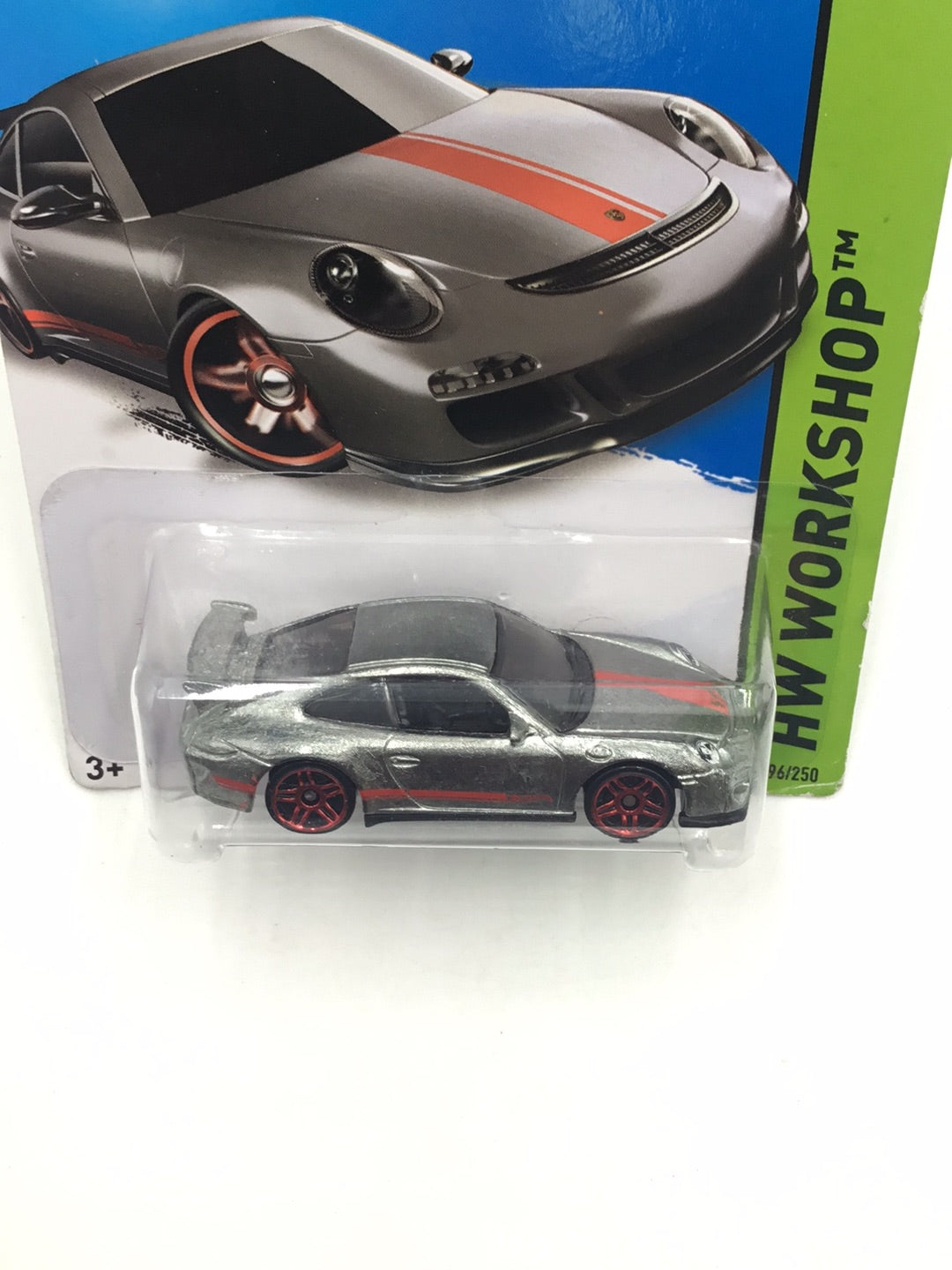 2015 Hot Wheels #196 Porsche 911 GT3 RS Zamac