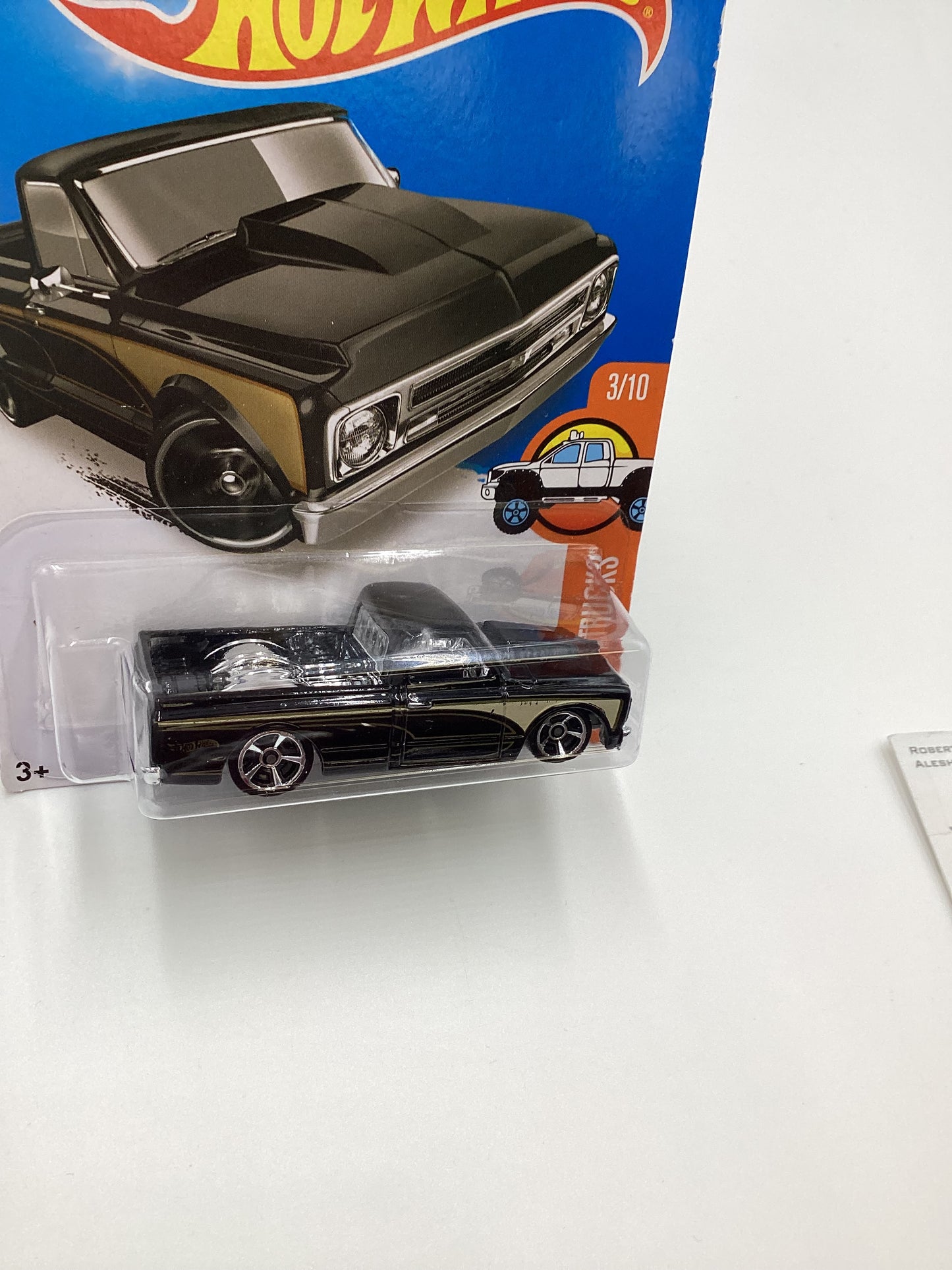 2016 Hot Wheels #143 67 Chevy C10 Black 13D