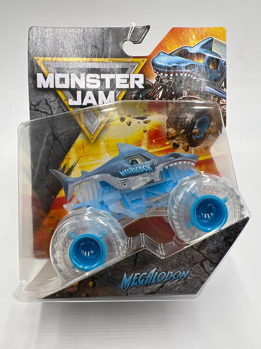 Monster Jam Series 1 Megalodon Blue W/Clear Tires 126E