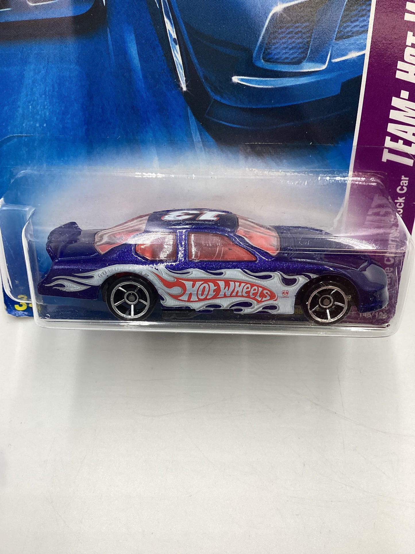 2008 Hot Wheels HW Team: Hot Wheels Racing #146 Dodge Charger Stock Car Blue 45D