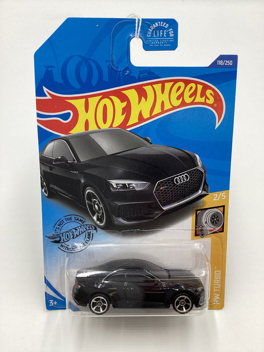 2020 Hot Wheels #118 Audi RS 5 Coupe Black 67B
