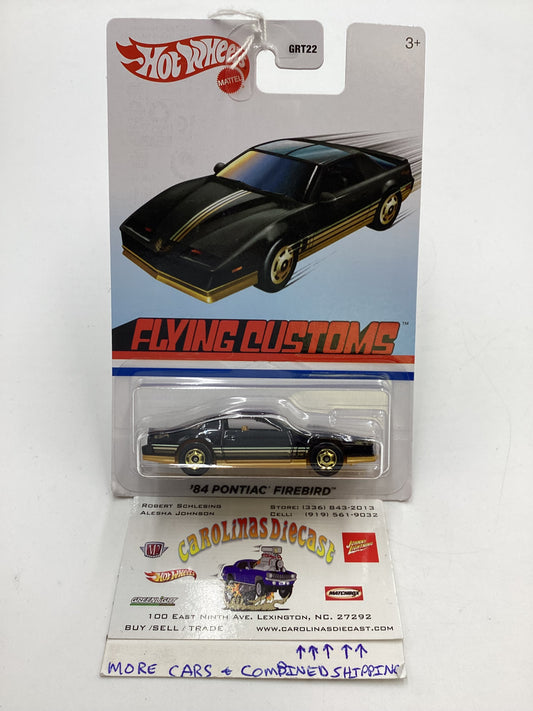 Hot Wheels Target Exclusive Flying Customs 84 Pontiac Firebird Black