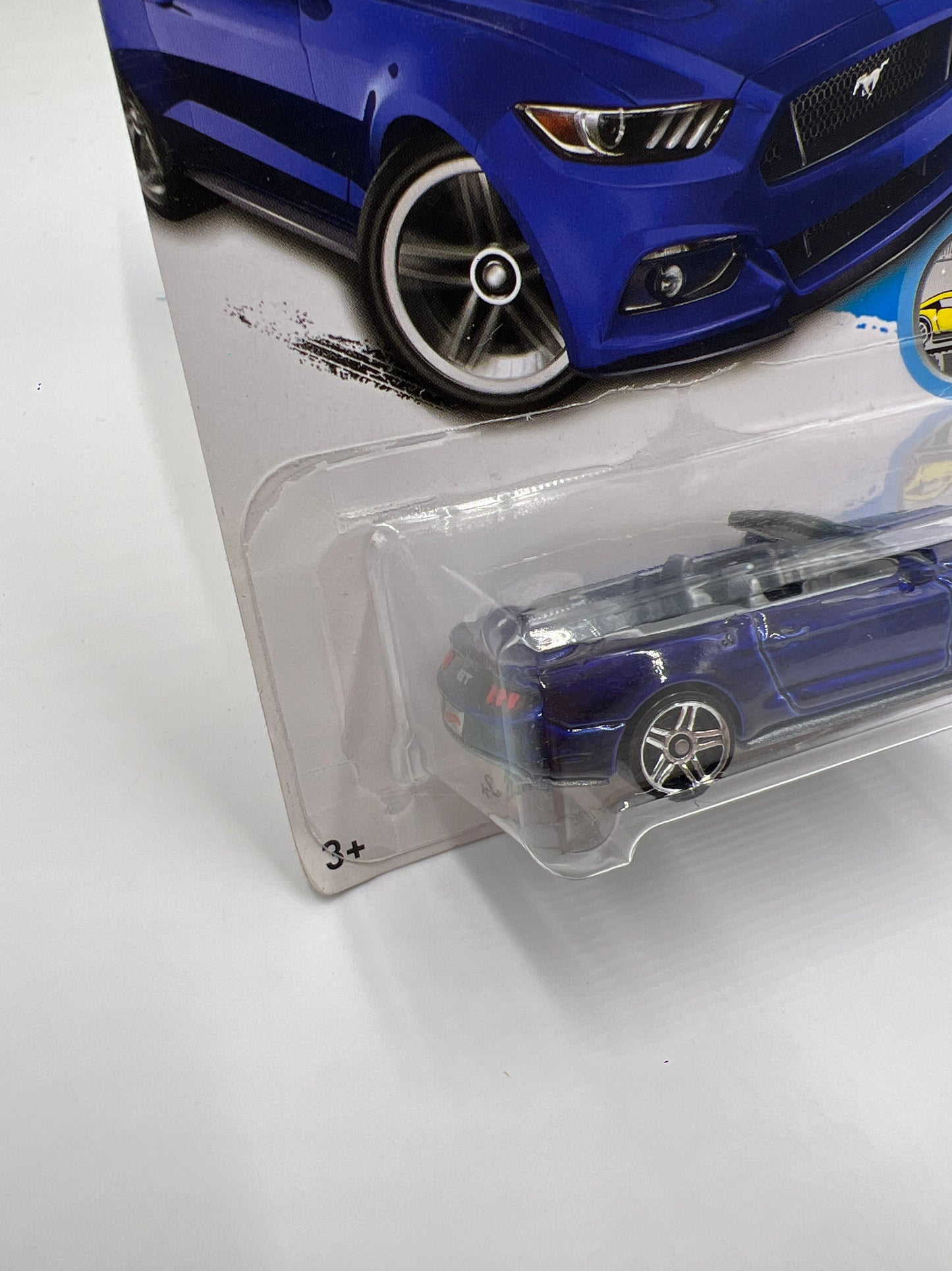 2017 Hot Wheels Factory Fresh #104 2015 Ford Mustang GT Convertible Blue