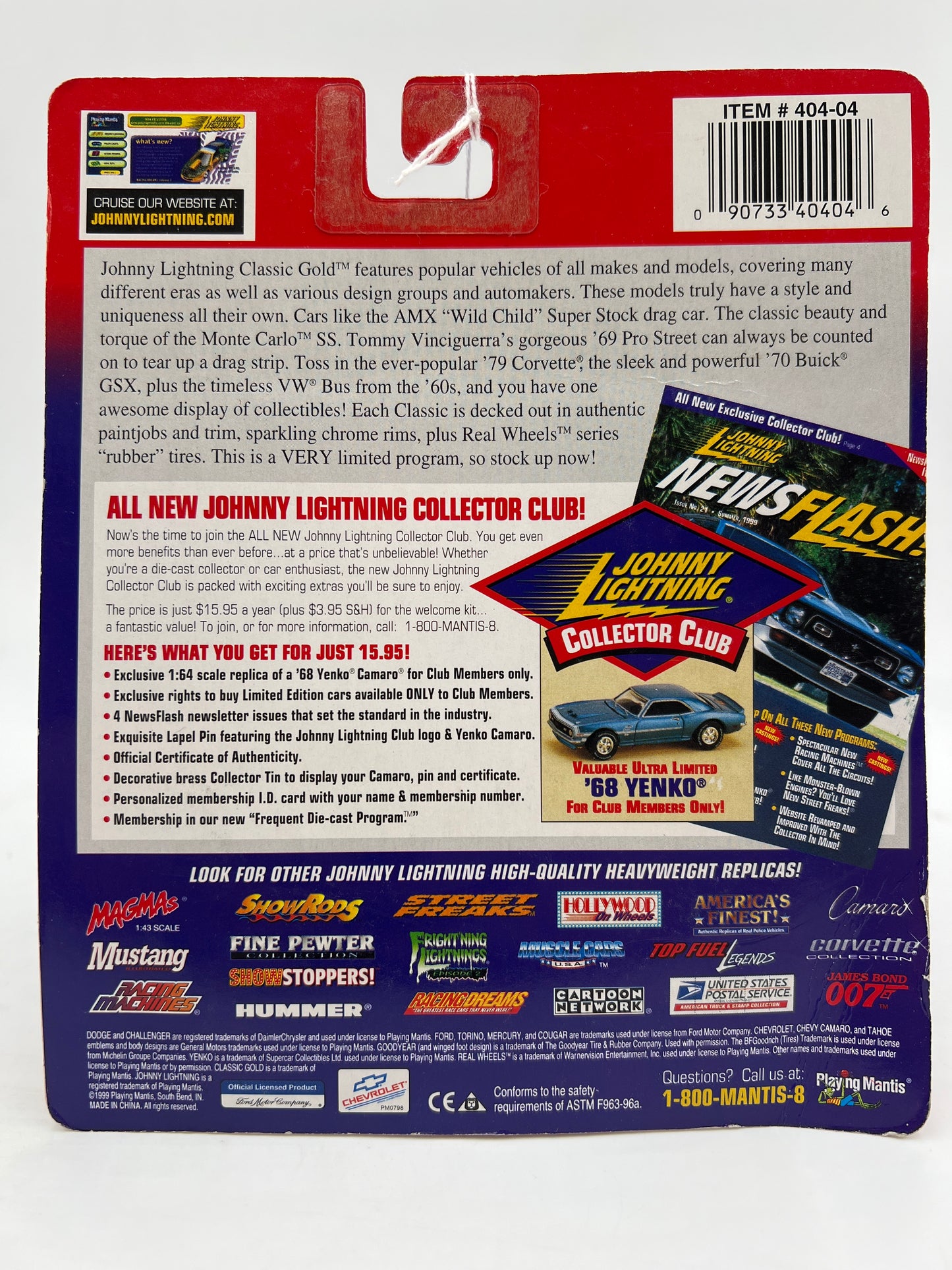 Johnny Lightning Classic Gold Collection 1971 Dodge Challenger Silver 219C