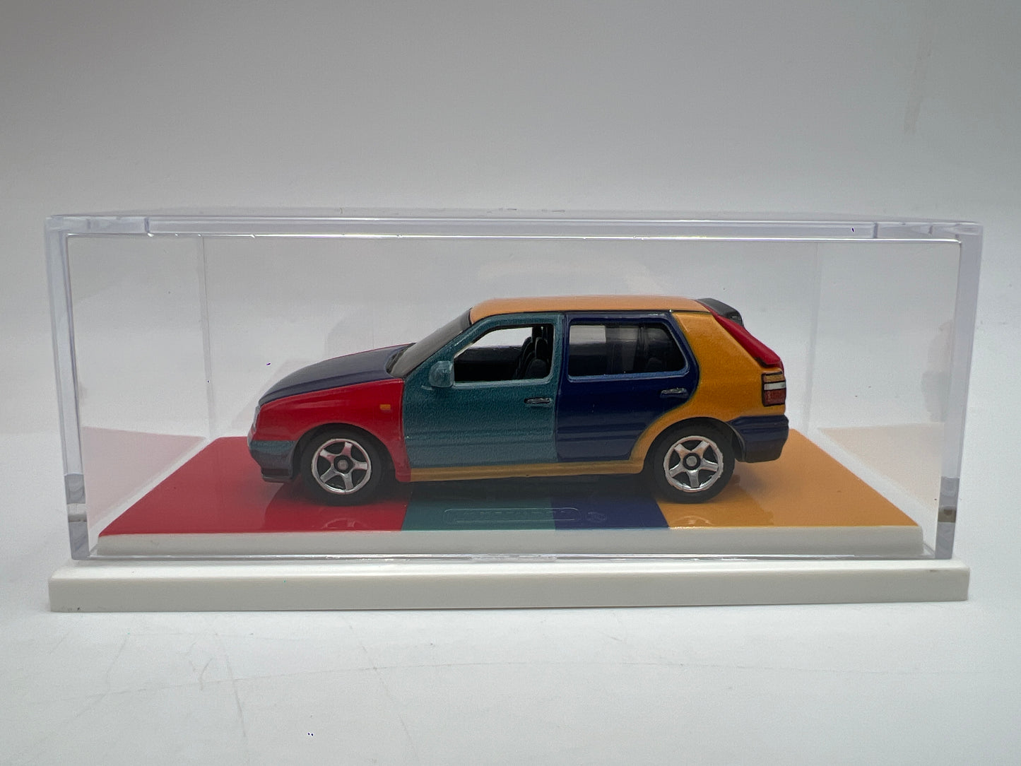 Matchbox RLC Mattel Creations 1995 Volkswagen Golf MK3 Harlequin