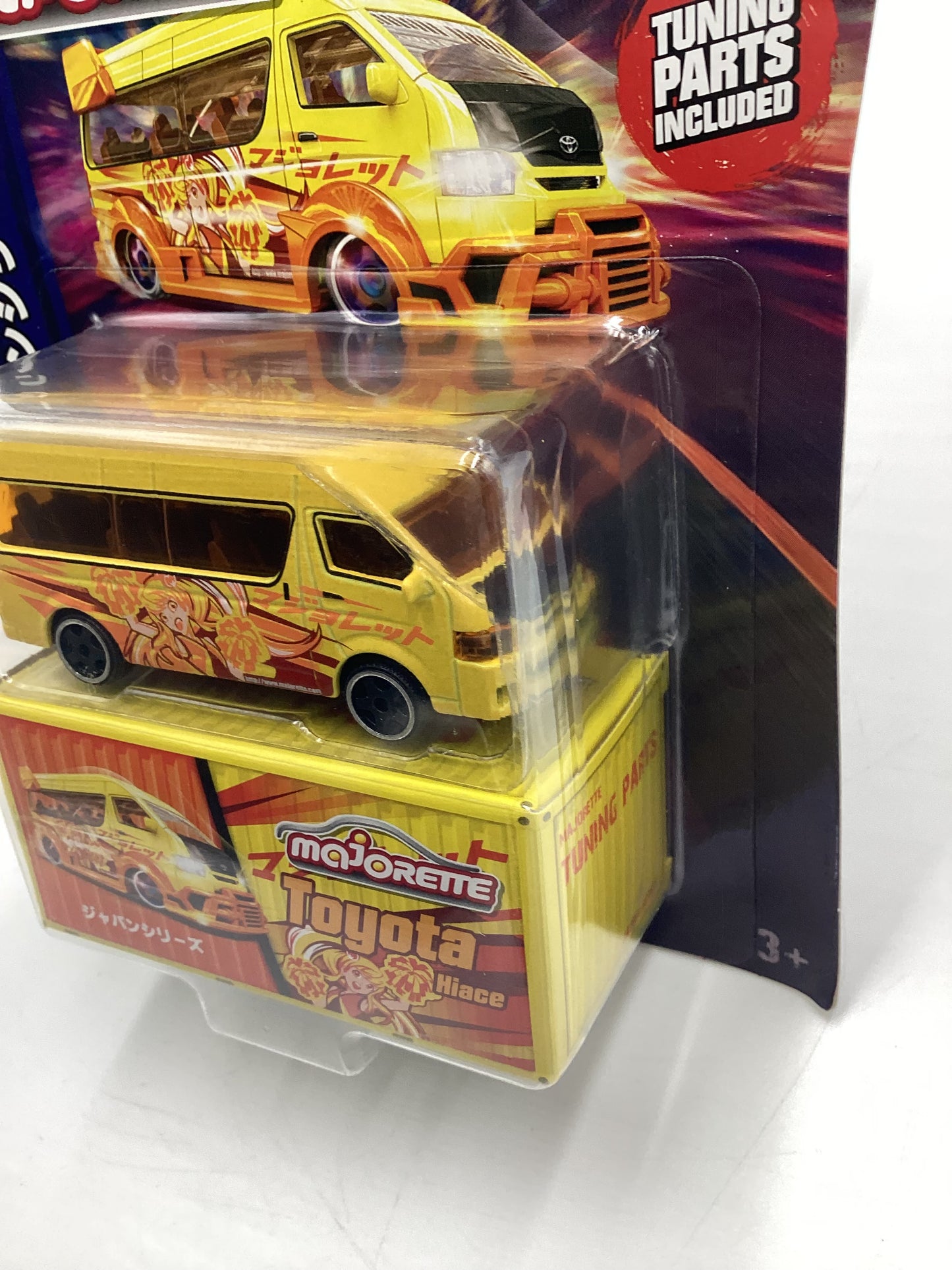 2024 Majorette Japan Series Toyota Hiace Yellow 110E