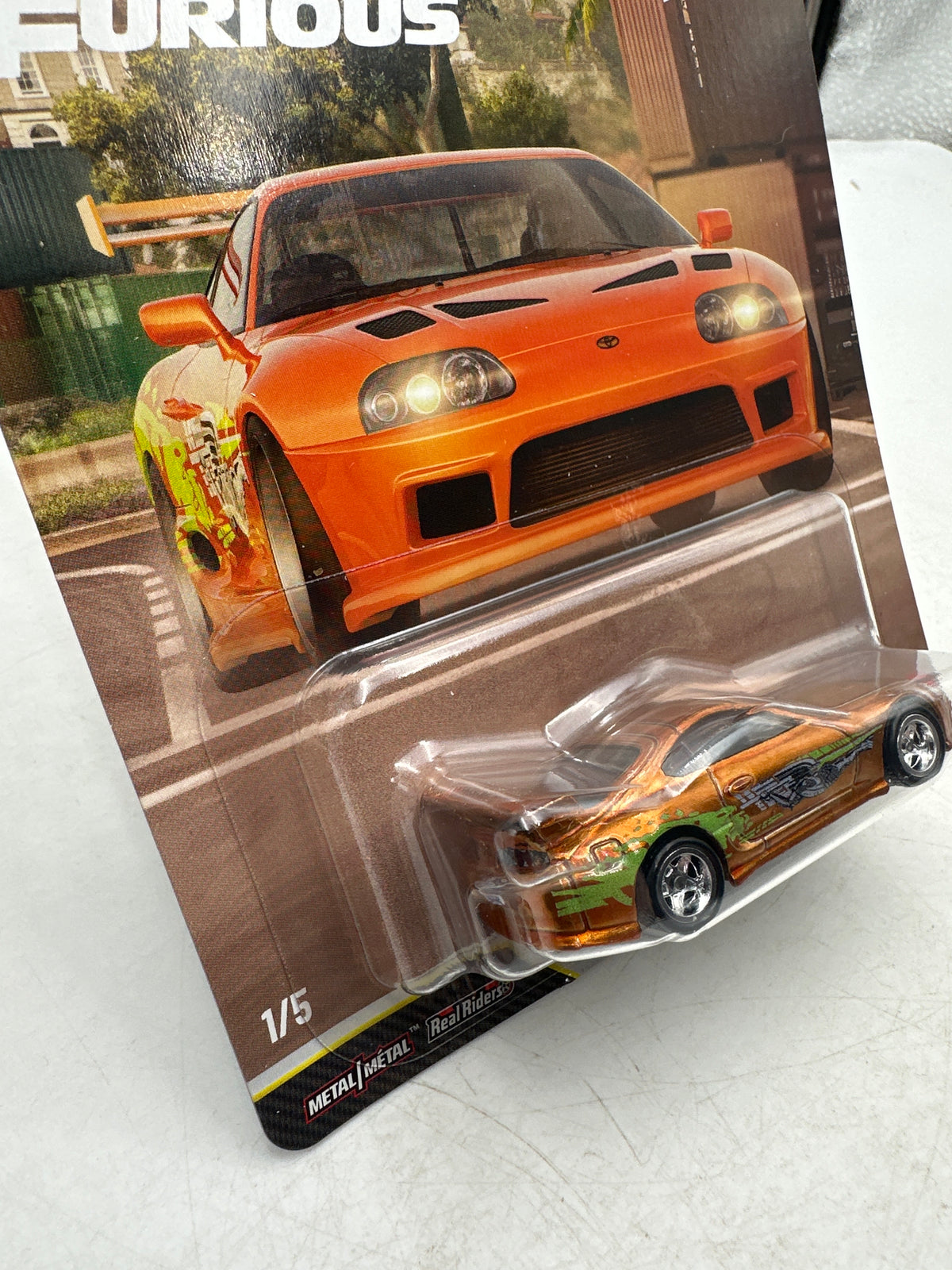 2026 Hot Wheels Fast & Furious 25th #1 CHASE Toyota Supra W/Protector