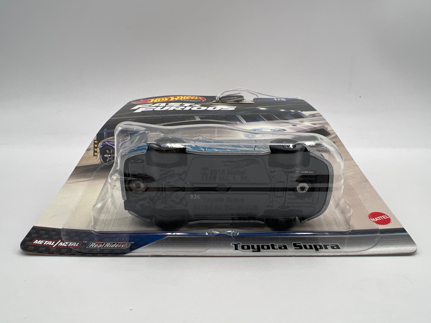 Hot Wheels Premium Fast & Furious #1 Toyota Supra Silver/Blue