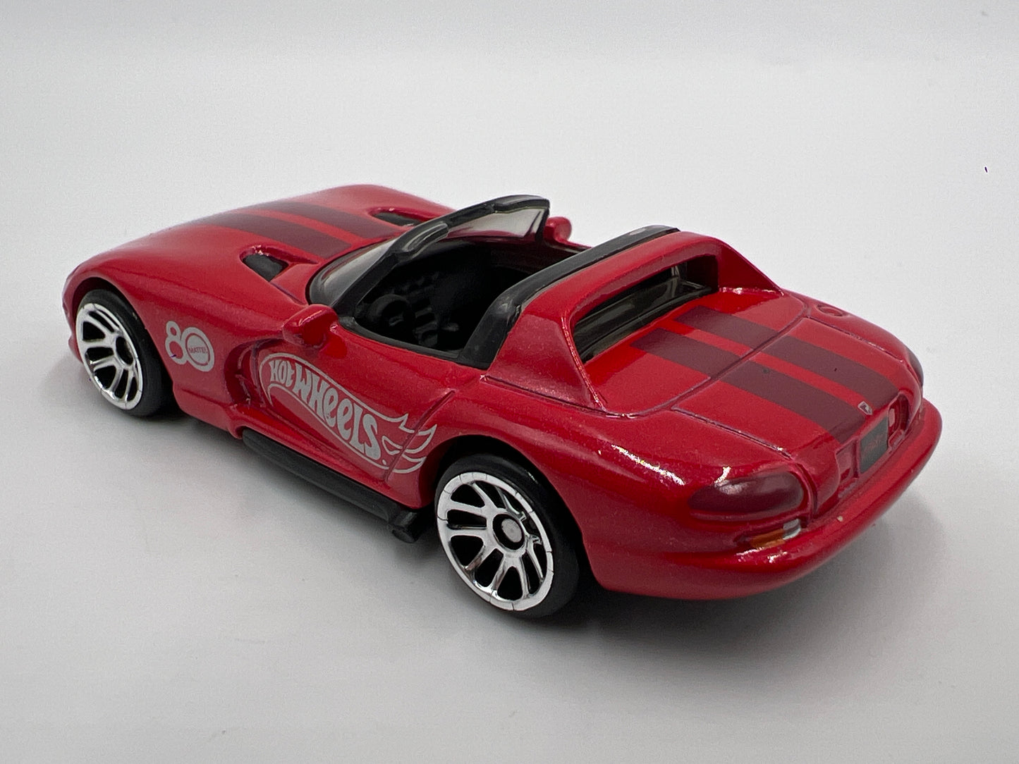 2025 Hot Wheels Silver Series Mattel 80th Anniversary Box Set Dodge Viper RT/10 Red Loose