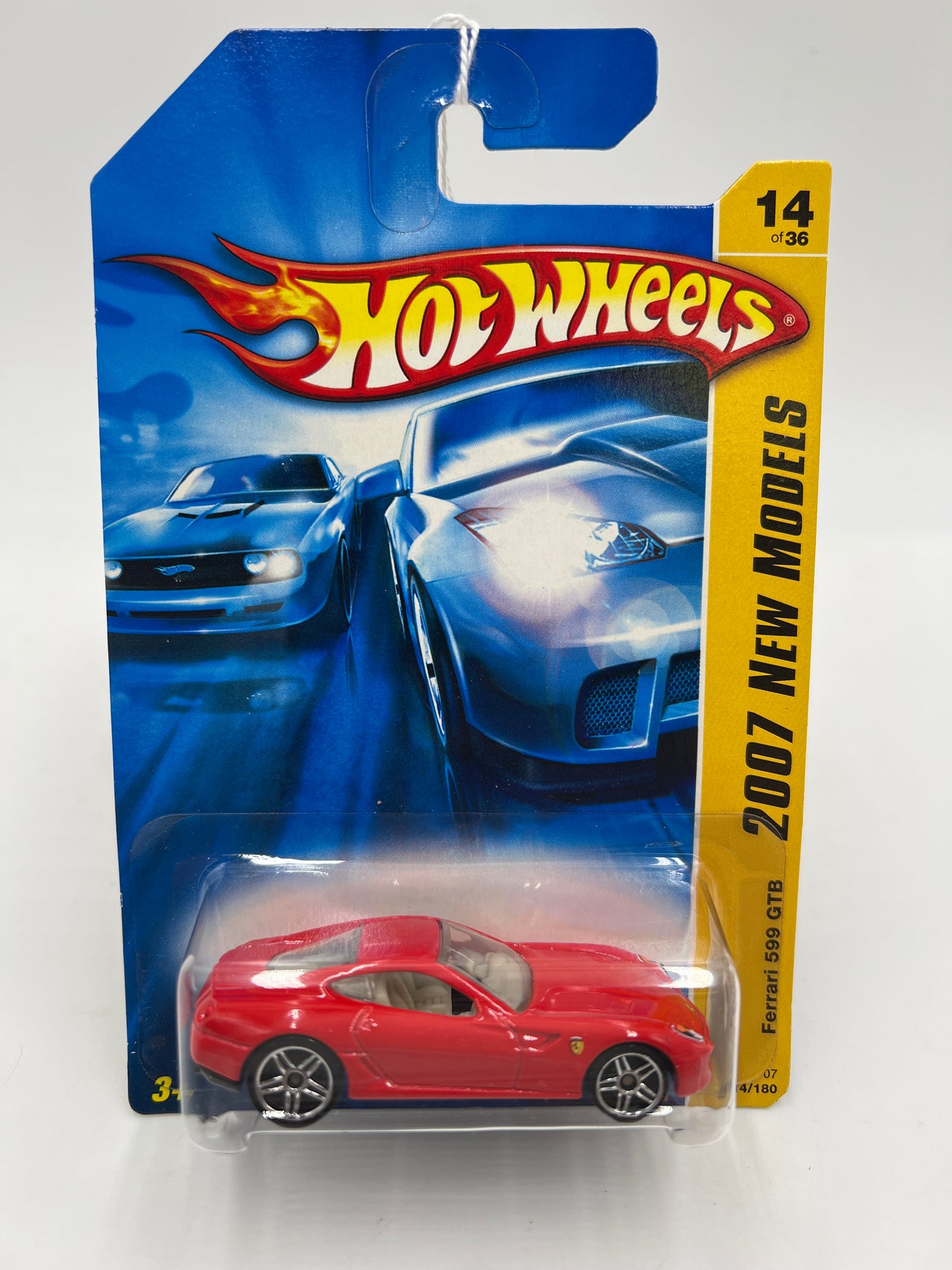 2007 Hot Wheels New Models #014 Ferrari 599 GTB Red