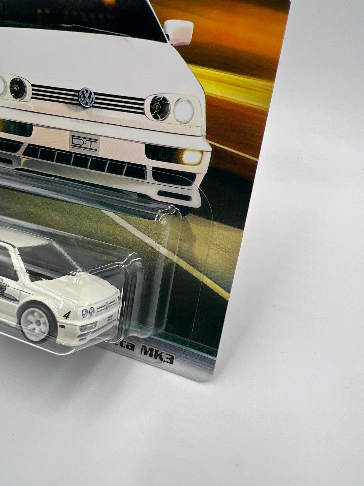 Hot Wheels Premium Fast & Furious Original Fast #4 Volkswagen Jetta MK3 White W/Protector