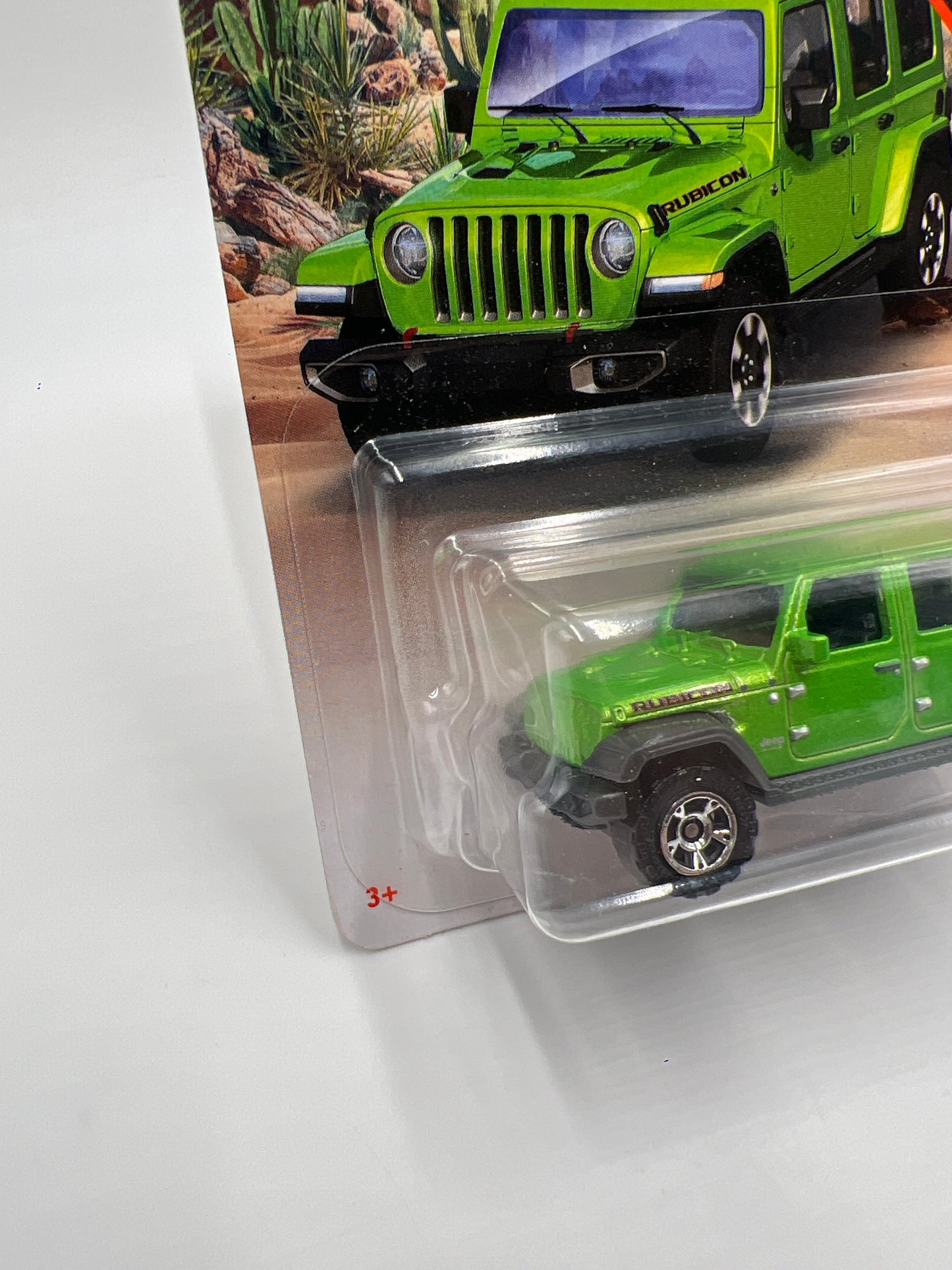 Matchbox MBX Off-Road #62 18 Jeep Wrangler JL Unlimited Green SR