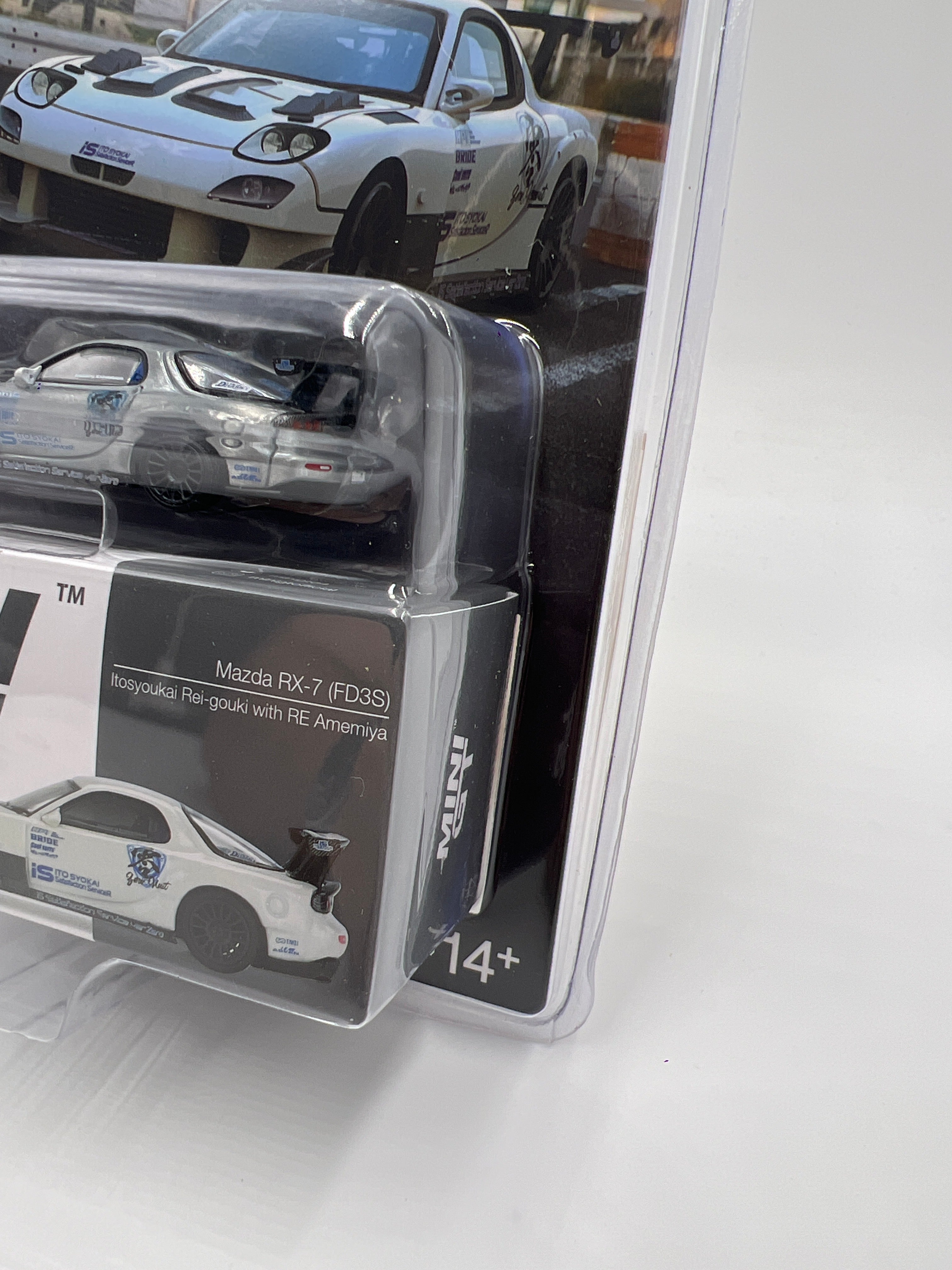 Mini GT #996 CHASE Mazda RX-7 FD3S Itosyoukai Rei-gouki W/RE Mini GT #996 CHASE Mazda RX-7 FD3S Itosyoukai Rei-gouki W/RE