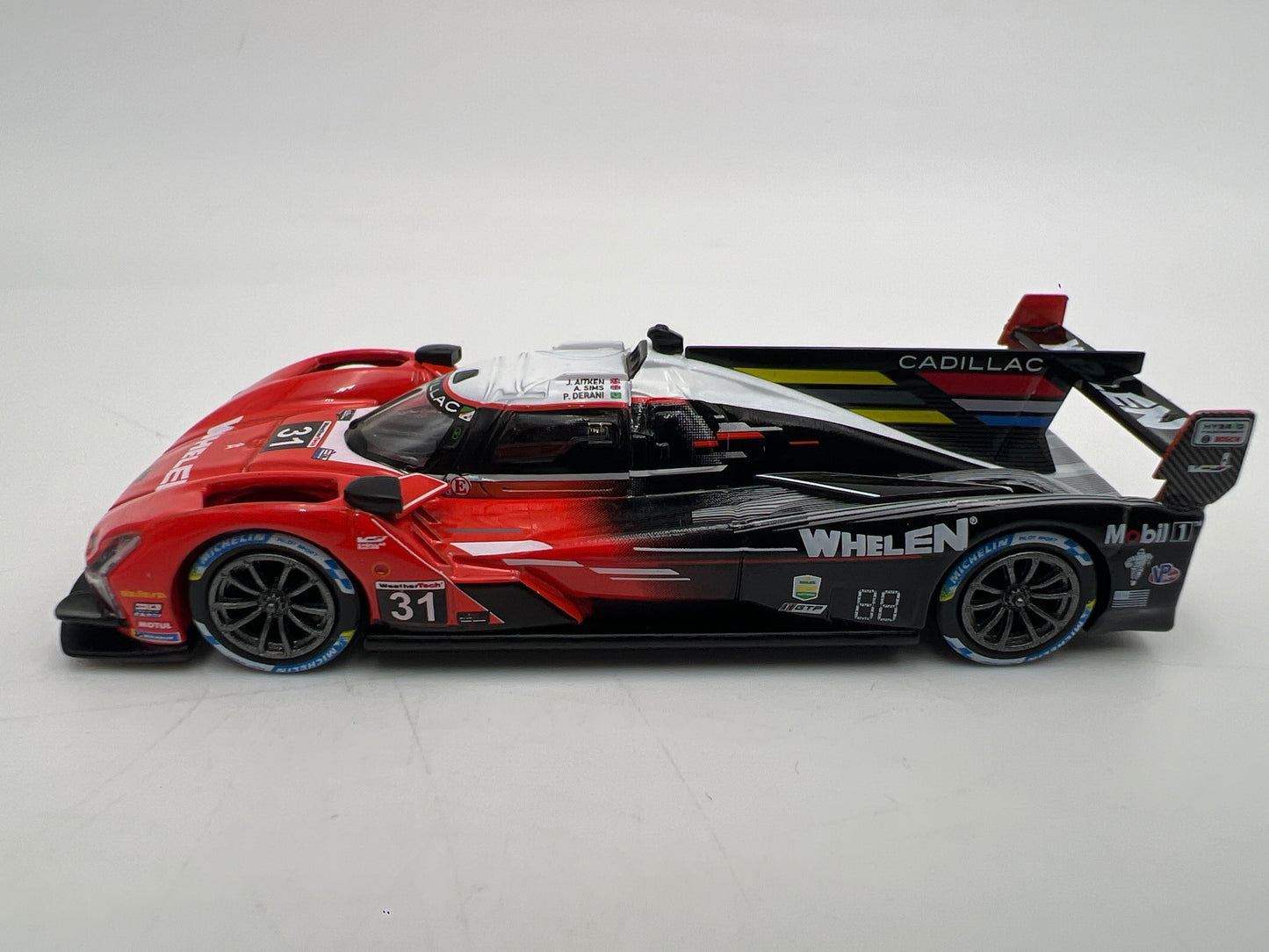 Mini GT #745 Cadillac V-Series.R #31 2023 IMSA Sebring 12 Hrs Winner Whelen Cadillac Racing