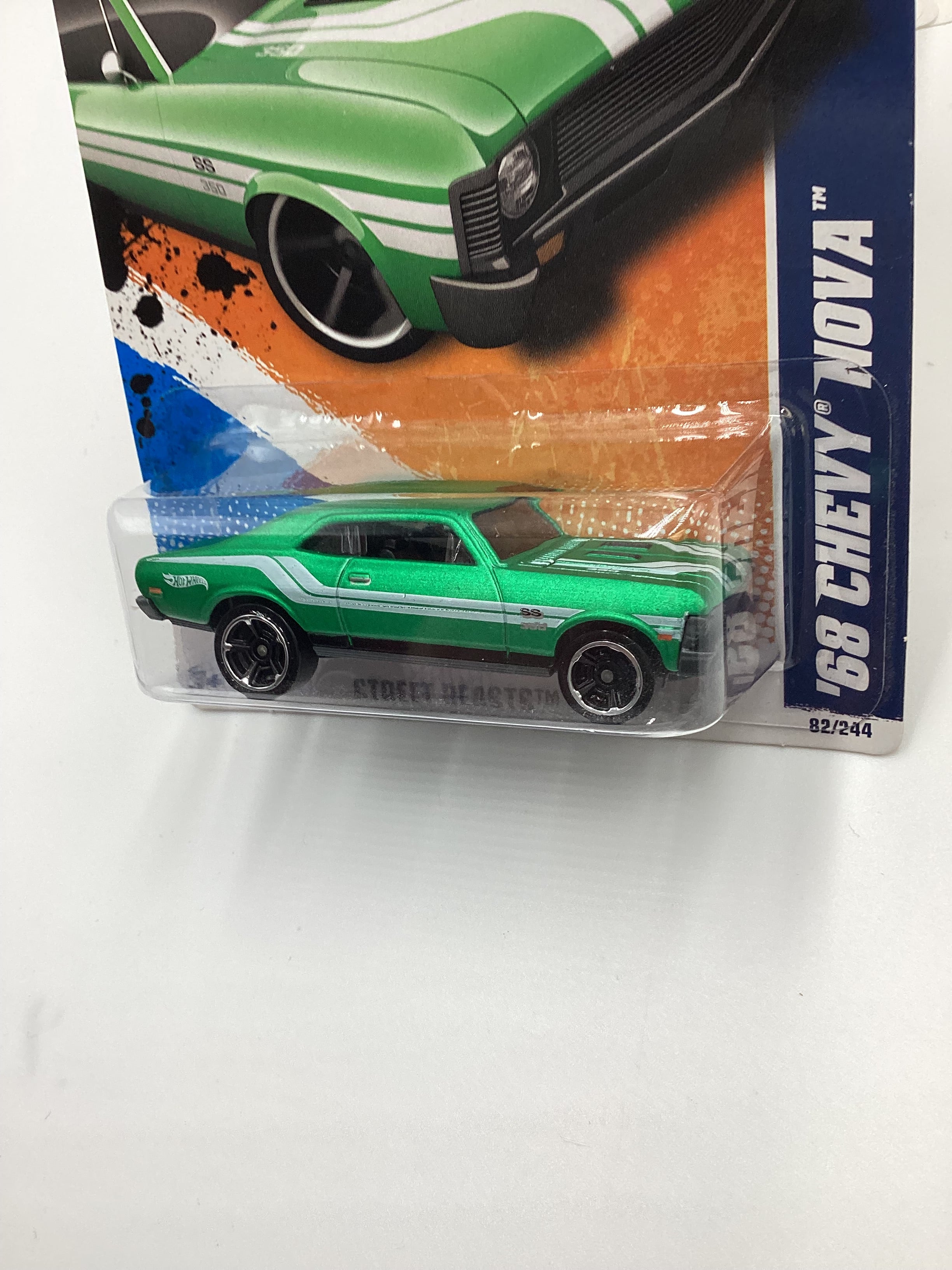 2011 Hot Wheels #82 68 Chevy Nova Green – carolinasdiecast