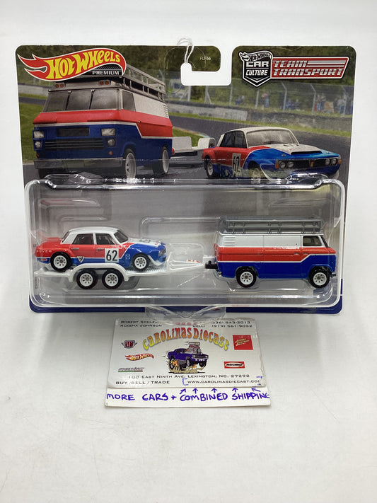 Hot Wheels Team transport #55 70 Rover P6 Group 2 HW Rally Hauler 278B