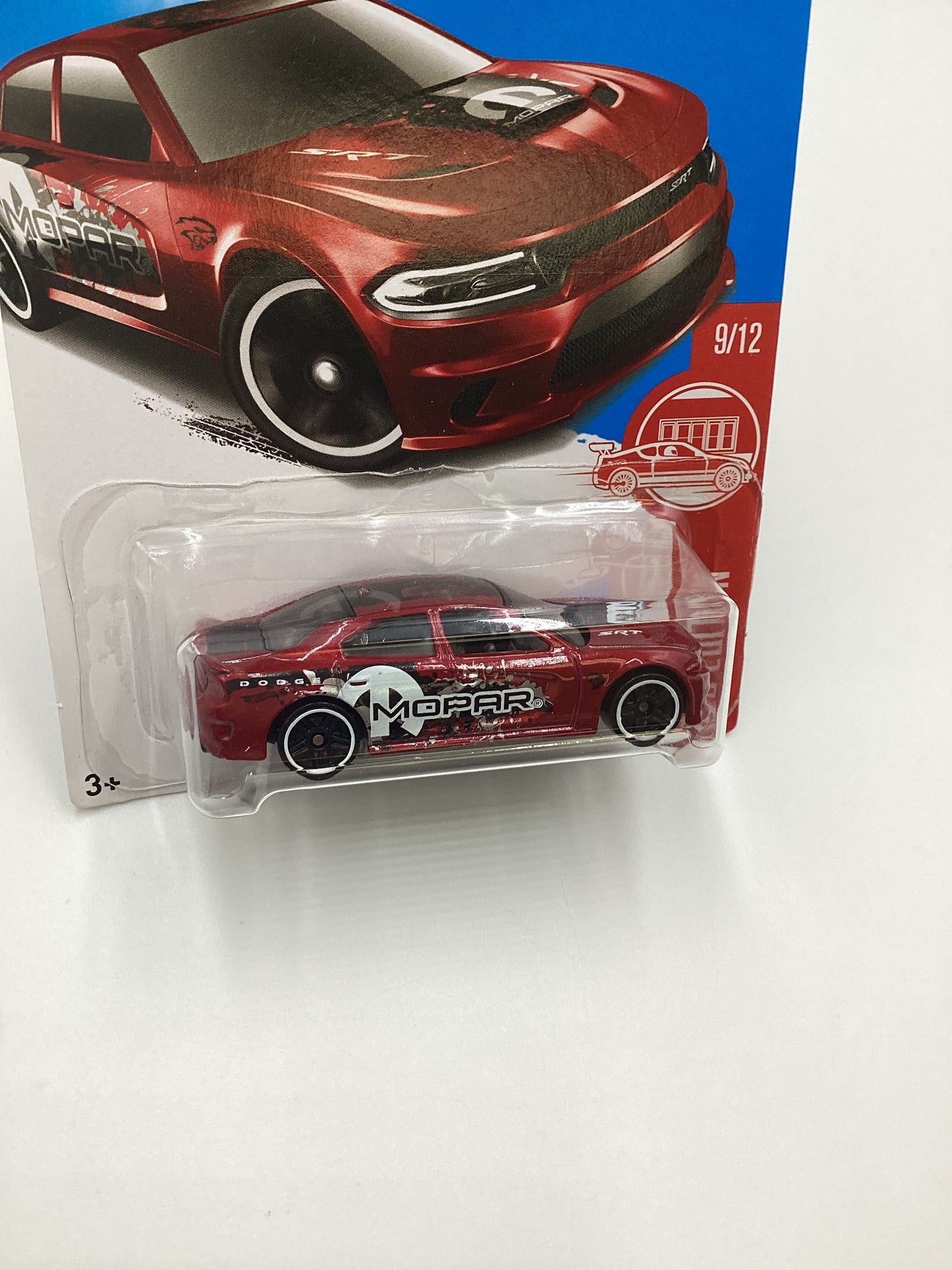 2016 Hot Wheels 15 Dodge Charger SRT Red Edition Cracked Blister 148D