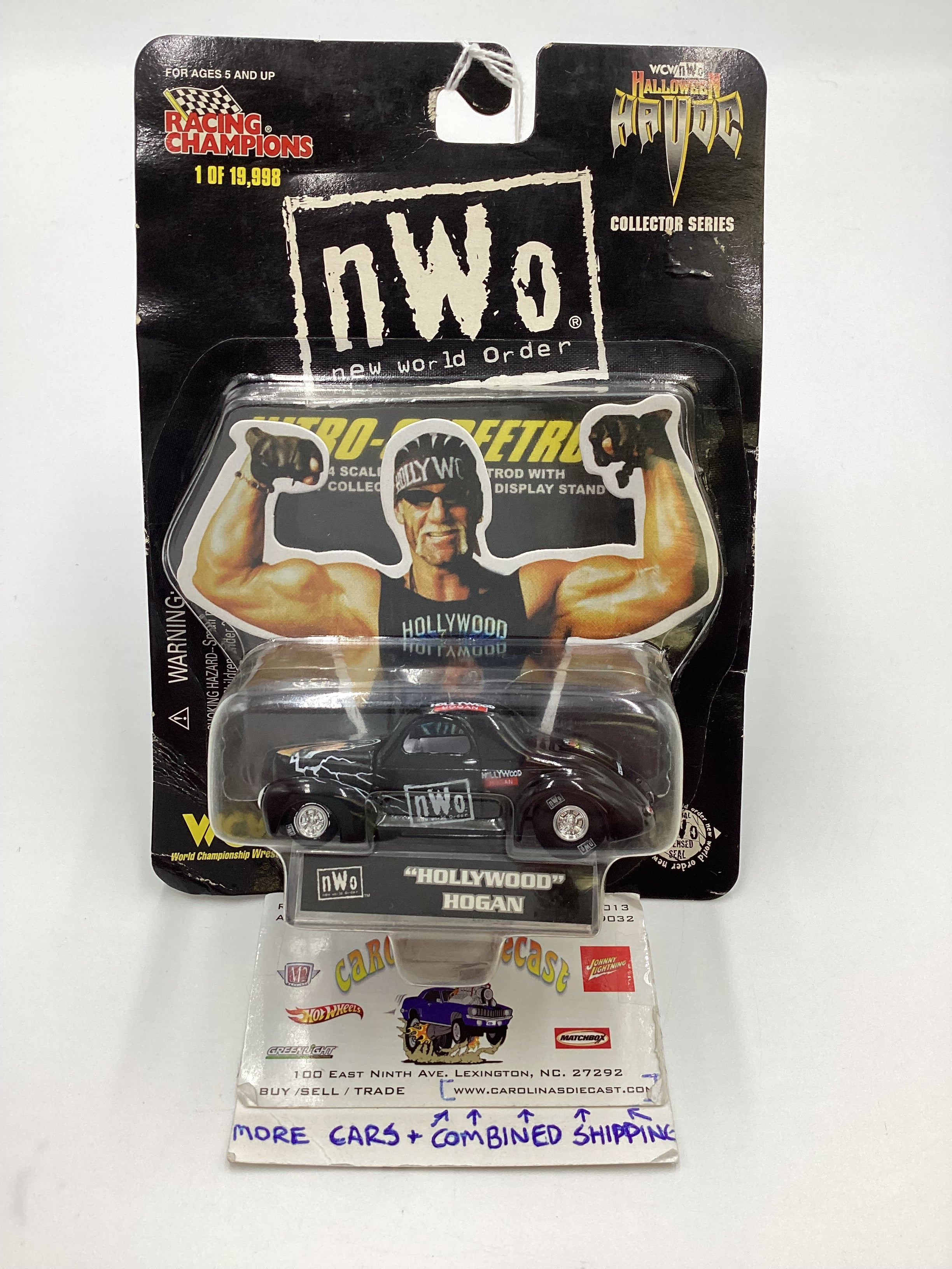 Racing Champions NWO Nitro Streetrods Hollywood Hogan 41 Willys