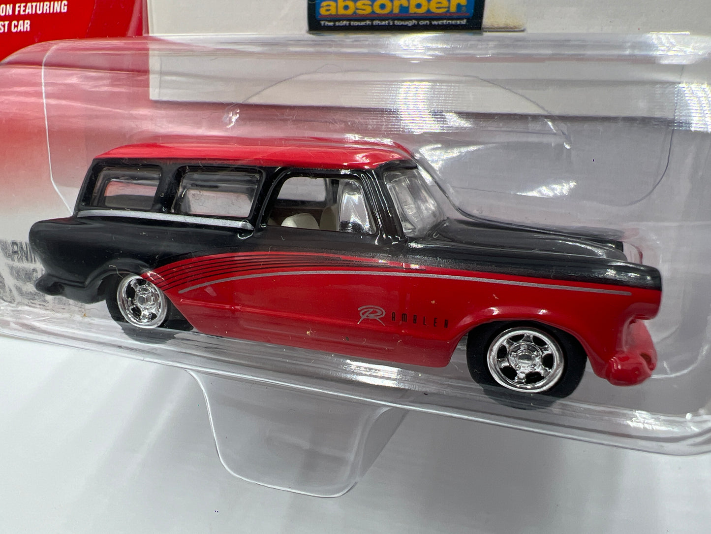 Johnny Lightning Ad Rods 1959 Rumbler Wagon Red/Black 227B