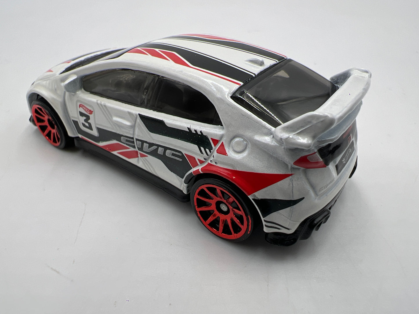 2023 Hot Wheels Mystery Models Series 1 #3 Chase 16 Honda Civic Type R White