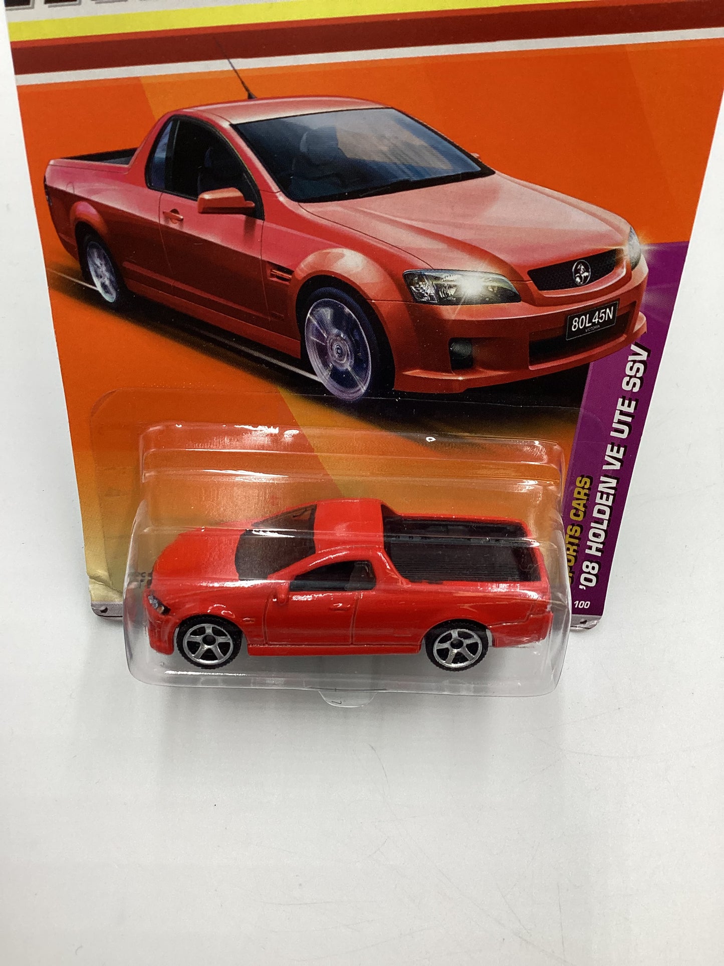 MatchboxSports Cars #2 08 Holden VE UTE SSV Red 209B