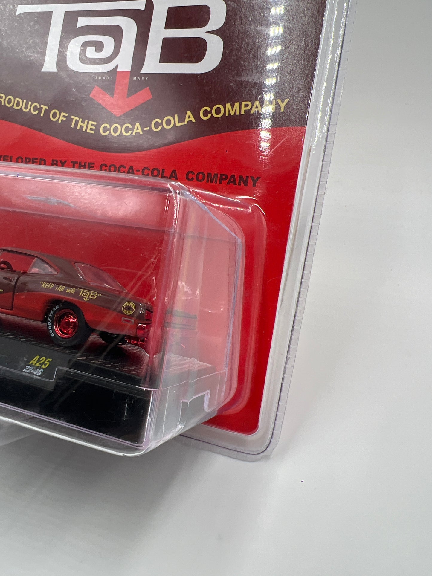 M2 Machines Coca Cola Tab CHASE 1970 Dodge Super Bee Hemi Brown/Red A25