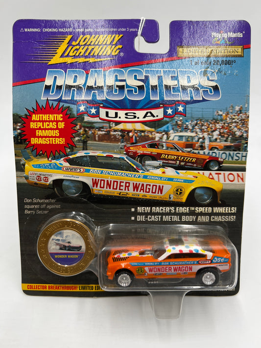 Johnny Lightning Dragsters USA Series 2 #17707 Wonder Wagon Orange 186B
