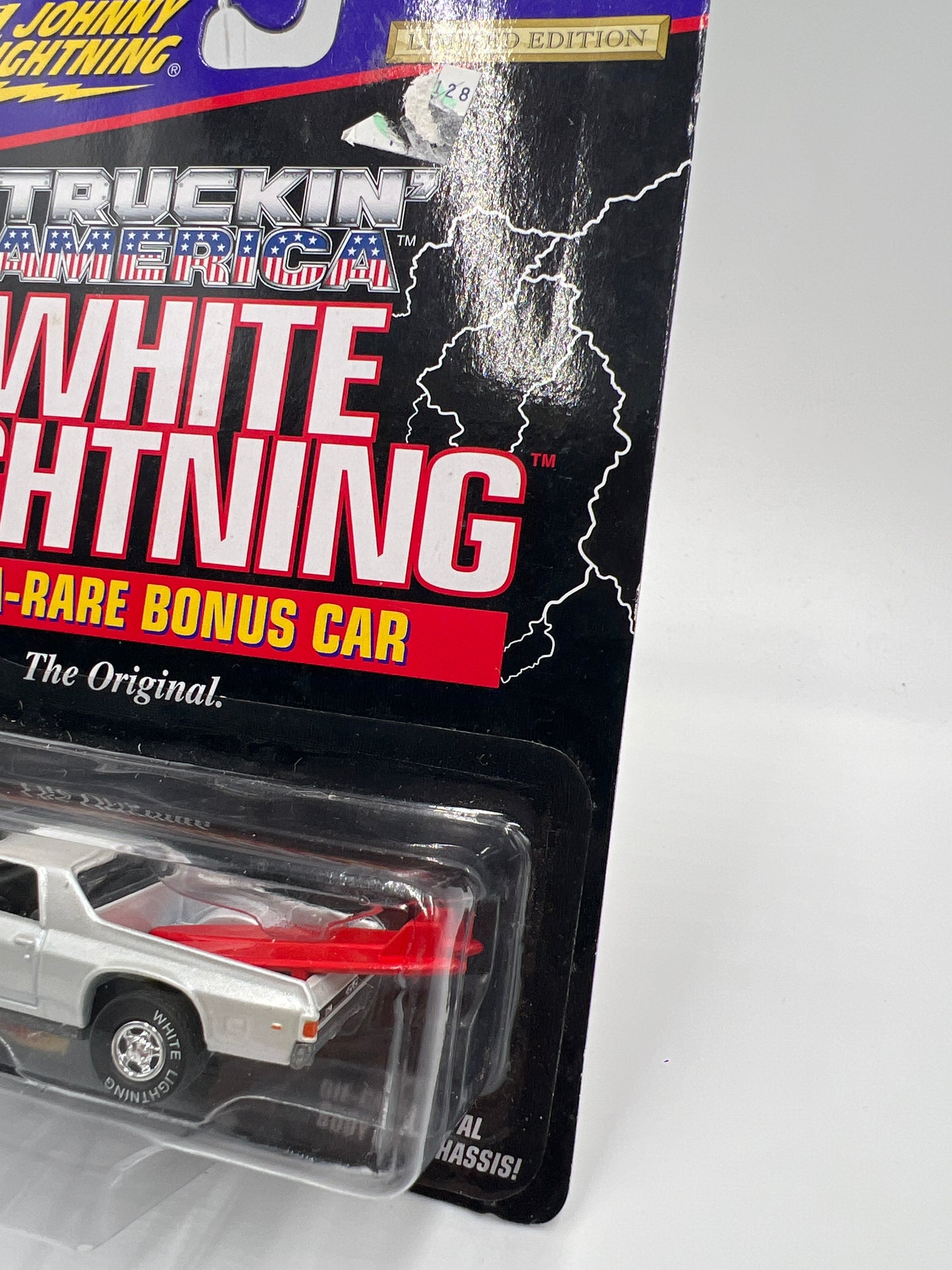 Johnny Lightning White Lightning Chase Truckin America #299 1971 El Camino White