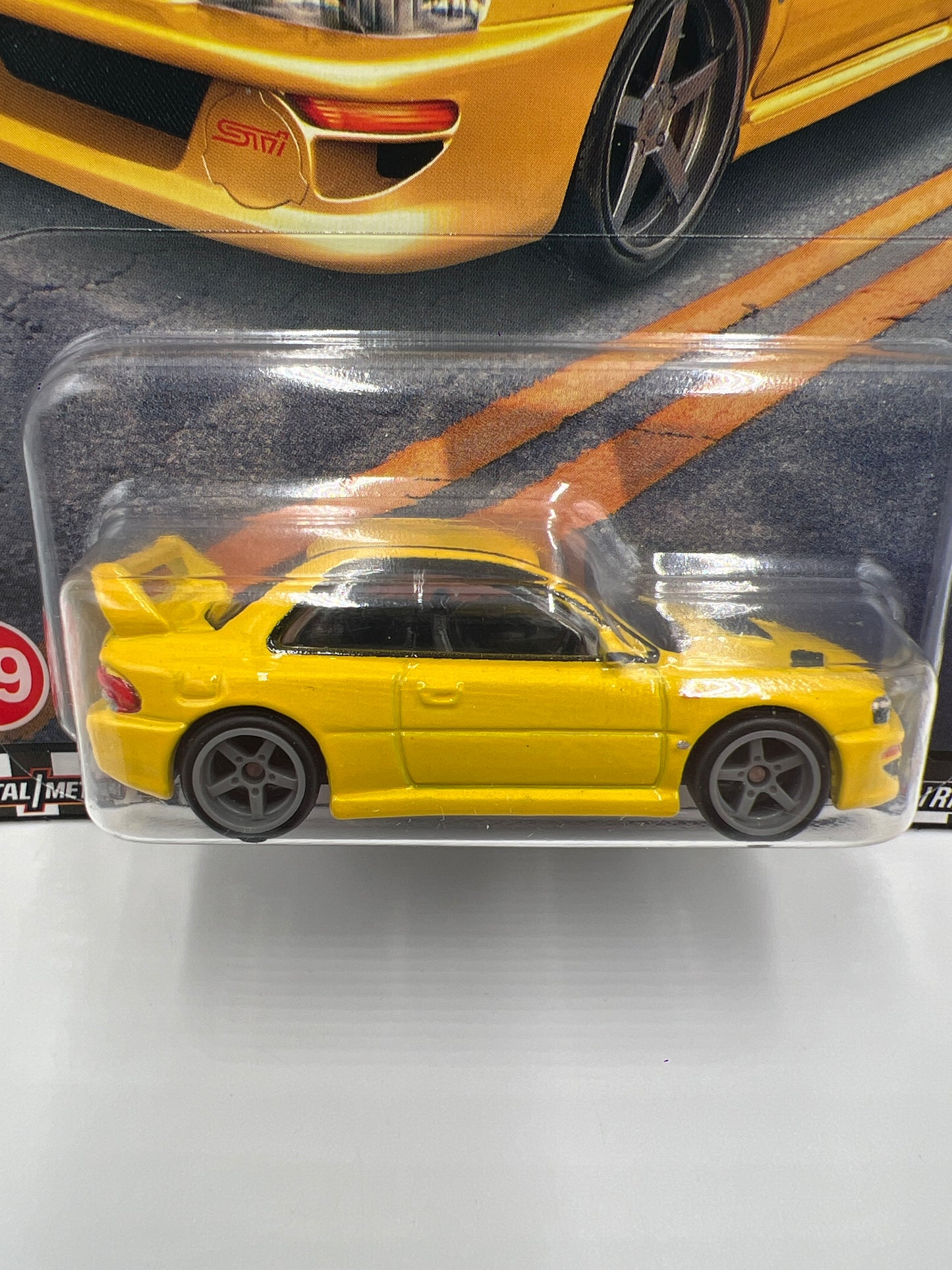 Hot Wheels Premium Boulevard #69 98 Subaru Impreza 22B-STi Version Yellow 260C