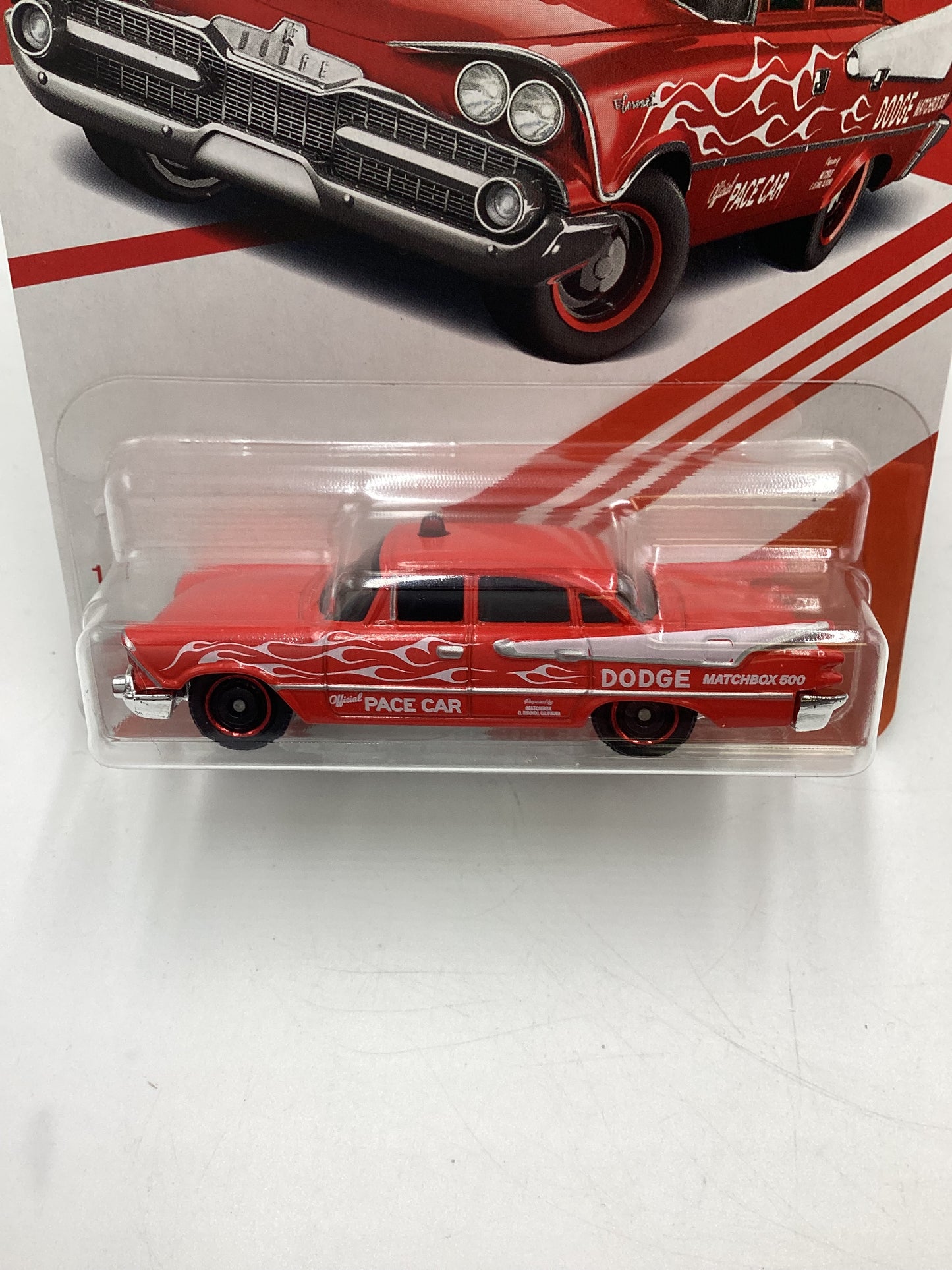 2024 Matchbox Target Red Exclusive #1 59 Dodge Coronet Police Car Red 160J