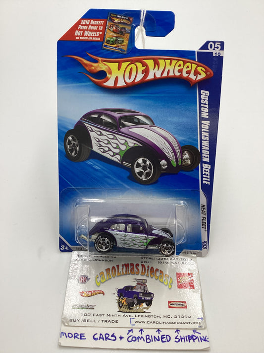 2009 Hot wheels #121 Custom Volkswagen Beetle Purple Walmart Exclusive 235B