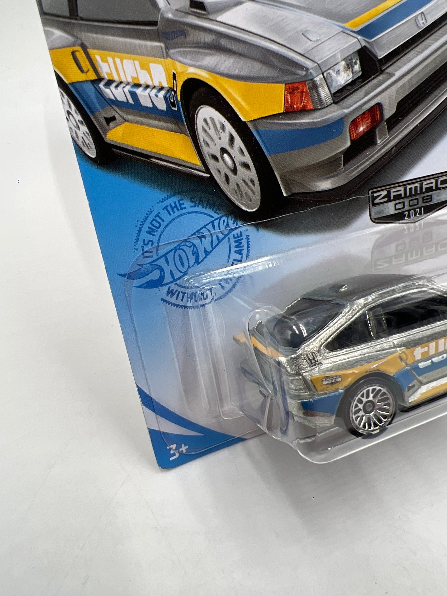 2021 Hot Wheels Walmart Exclusive Zamac 8 #90 1985 Honda CR-X 147i