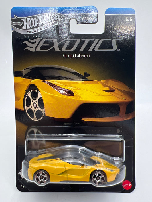 2026 Hot Wheels Silver Series Exotics #5 Ferrari LaFerrari Yellow