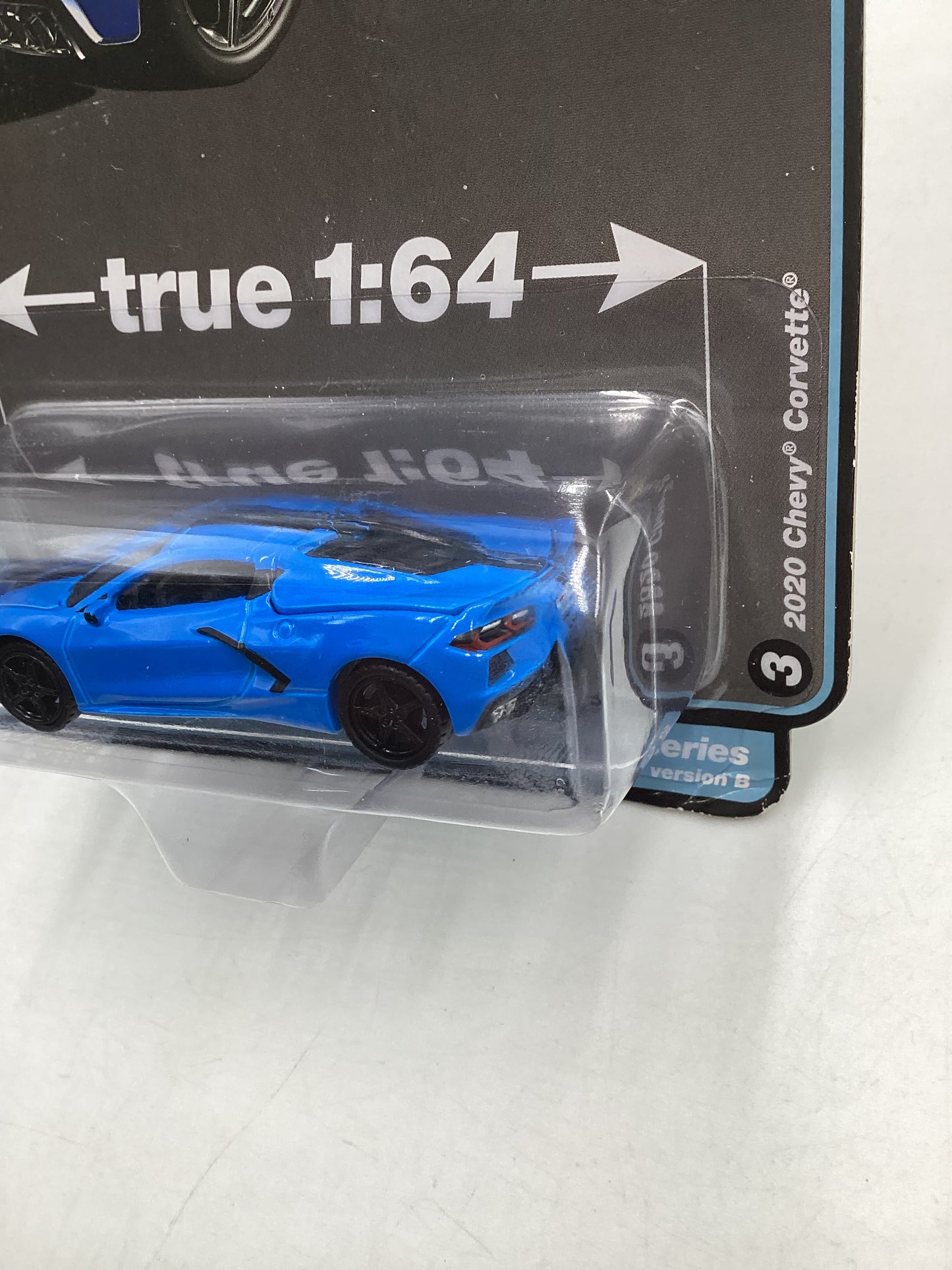 Auto World Sports Cars Version B #3 2020 Chevy Corvette Blue 182E