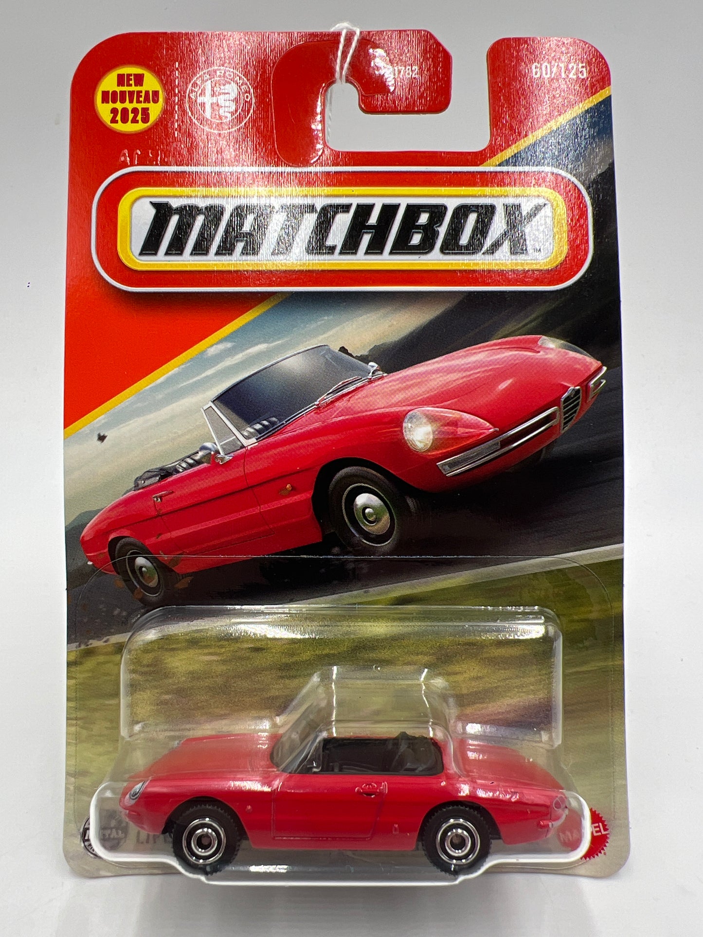 2025 Matchbox #60 Alfa Romeo Duetto Red 211B