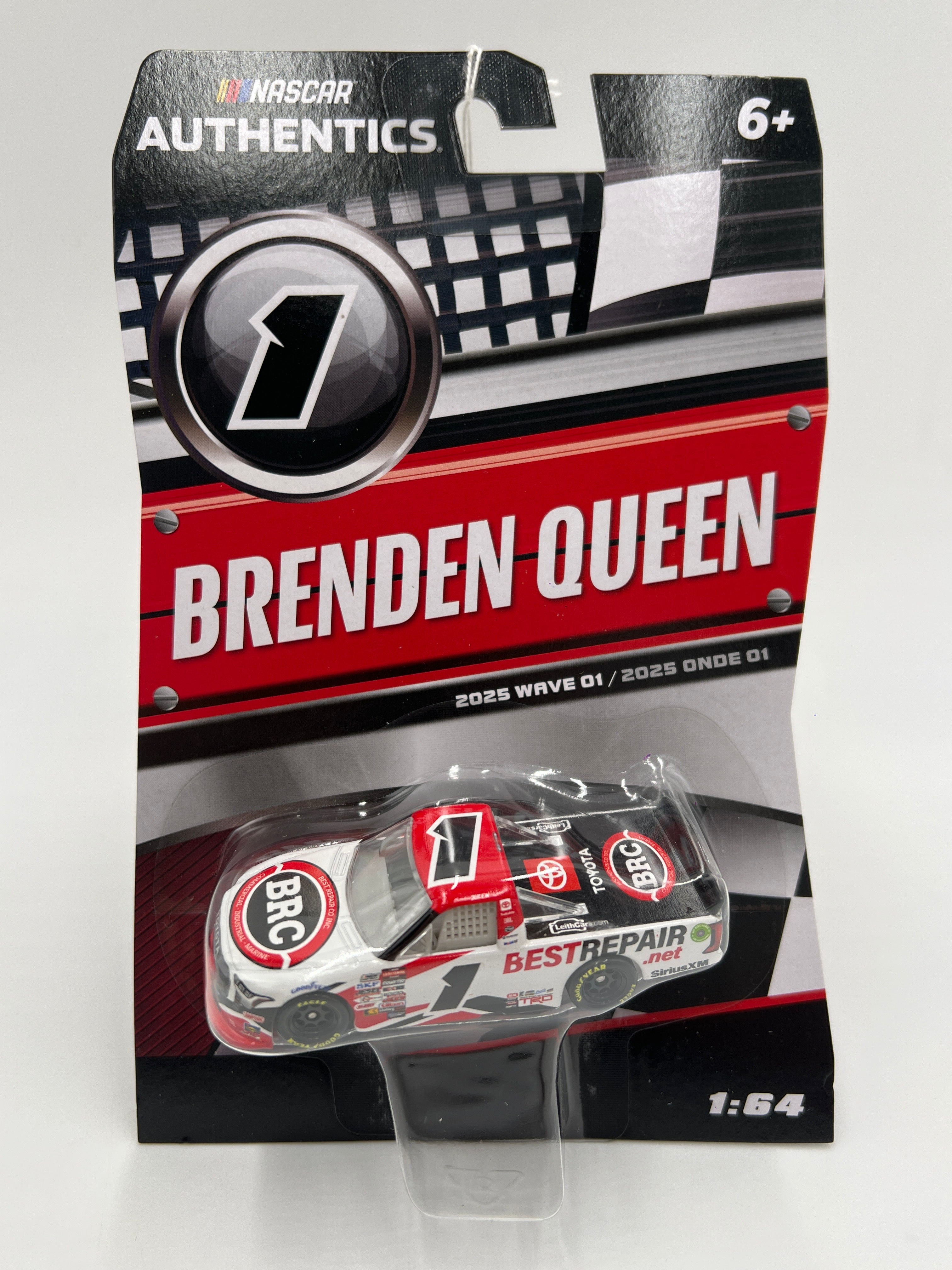 2025 Nascar Authentics Wave 1 Brenden Queen #1 SR – carolinasdiecast