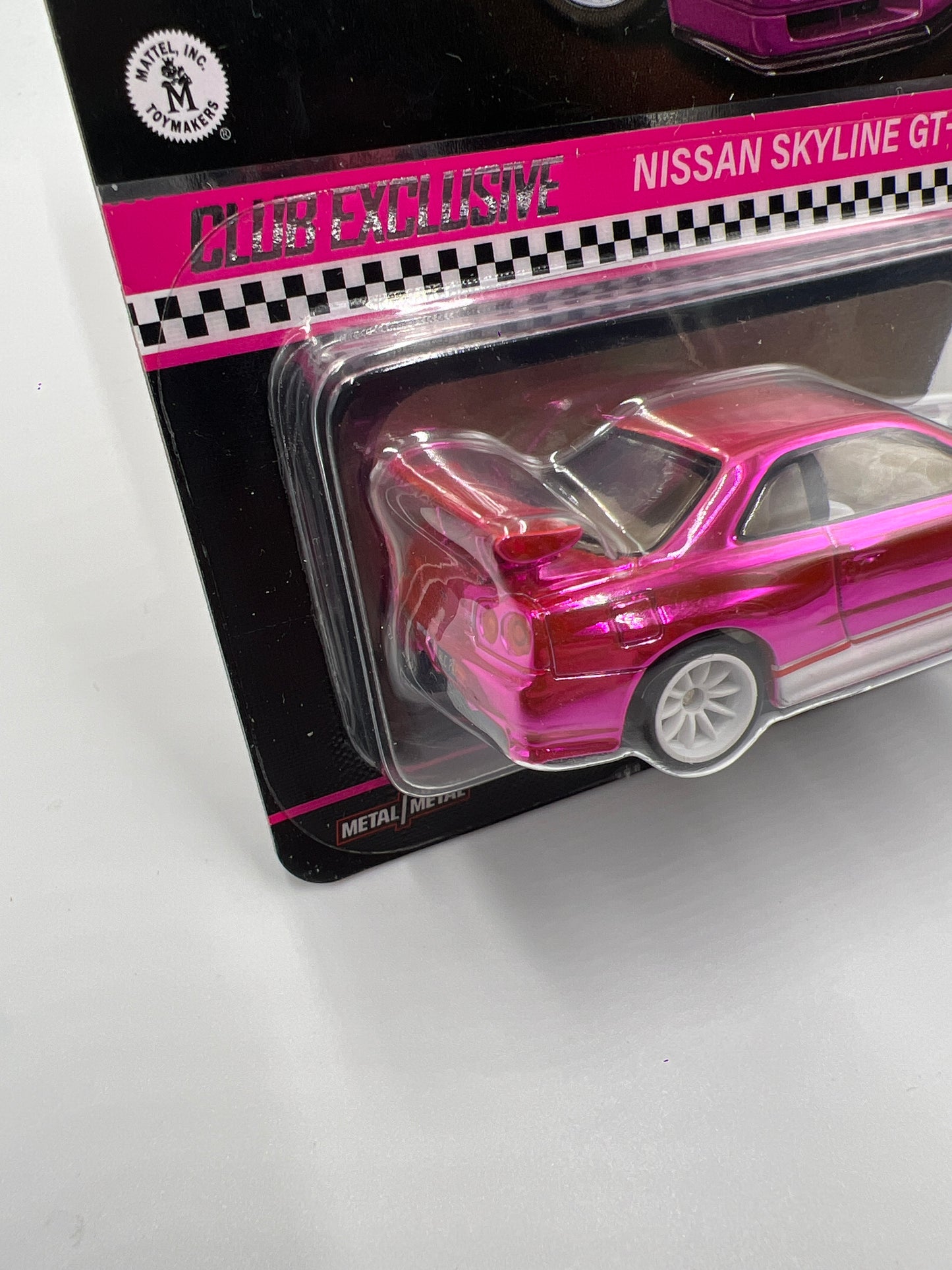 2023 Hot Wheels RLC Club Exclusive Nissan Skyline GT-R BNR34 Pink W/Protector