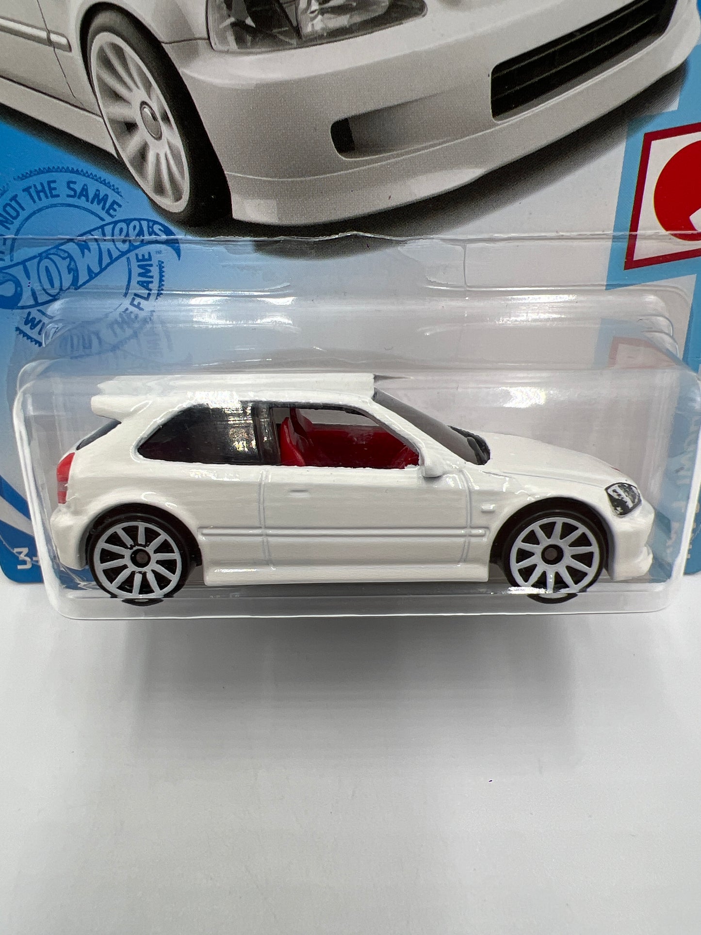 2021 Hot Wheels J-Imports #214 99 Honda Civic Type R EK9 White 75C
