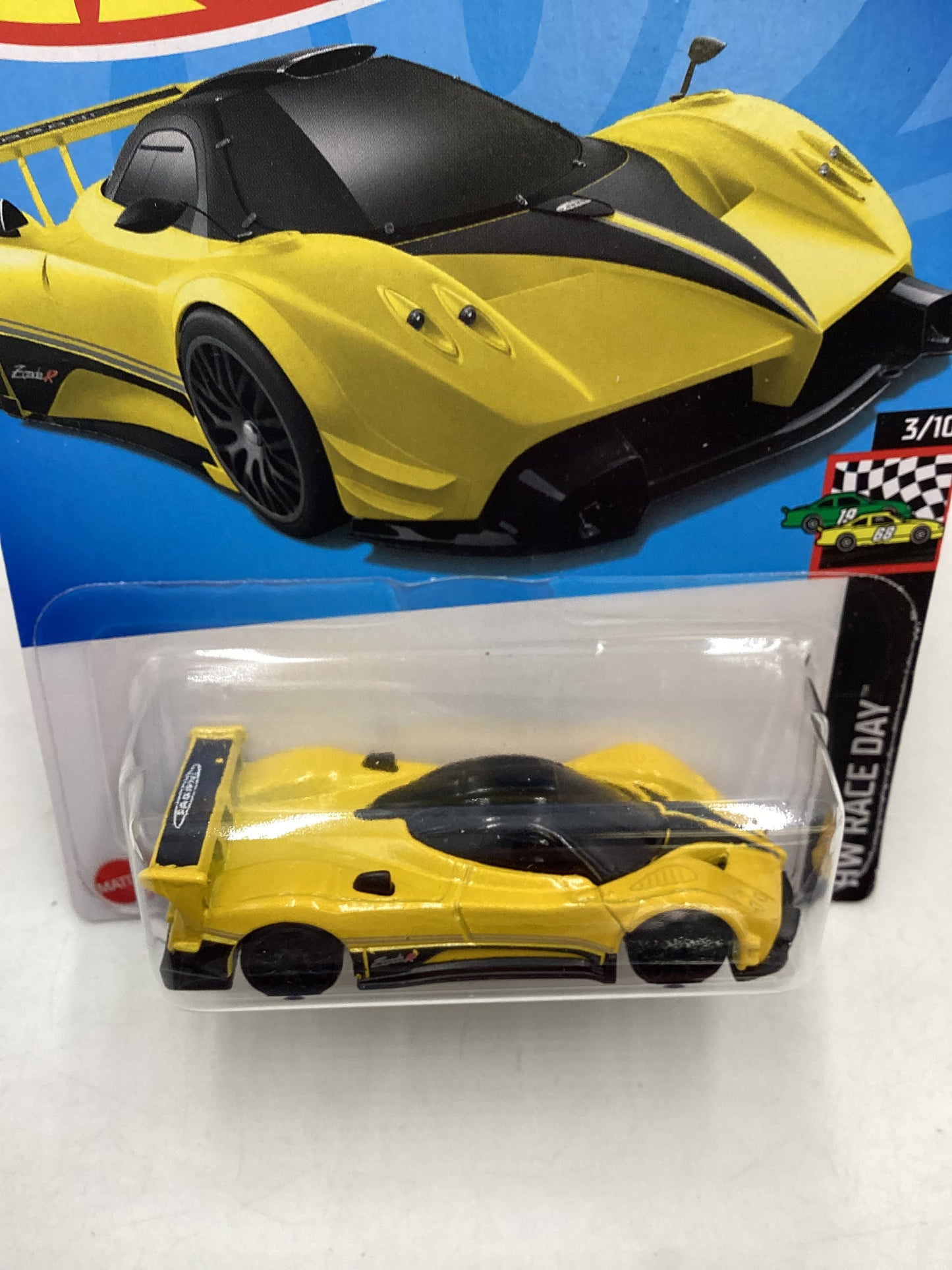 2024 Hot Wheels #99 Pagani Zonda R Yellow 104E