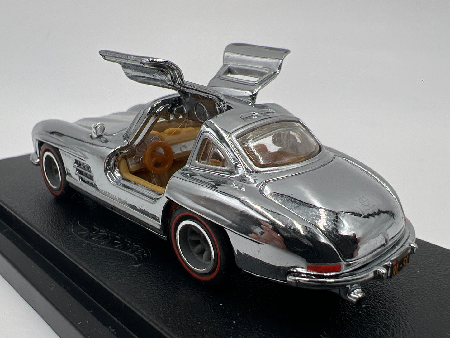 Hot Wheels RLC #8490/20000 55 Mercedes-Benz 300 SL Chrome No White Box