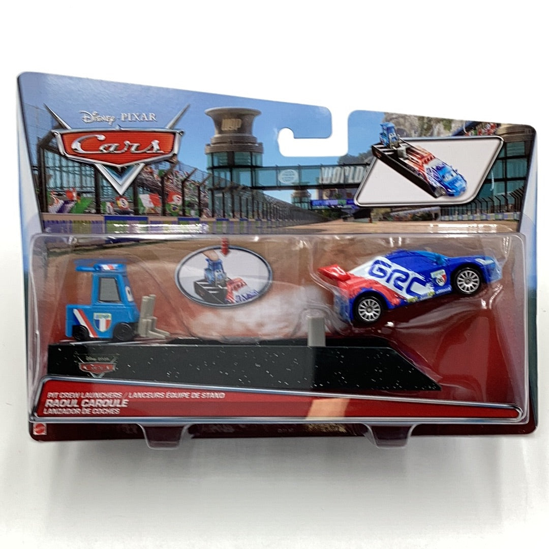 Disney Pixar Cars Pit Crew Launcher Raoul Caroule 136C