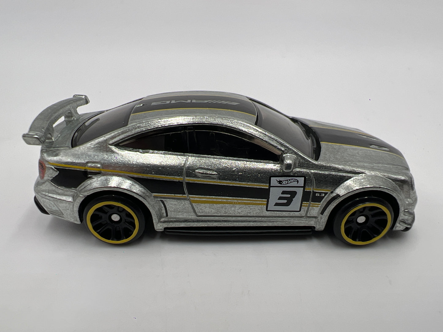 2025 Hot Wheels 1/64 Walmart Exclusive Zamac Set 2012 Mercedes-Benz C63 AMG Coupe Black Series Loose