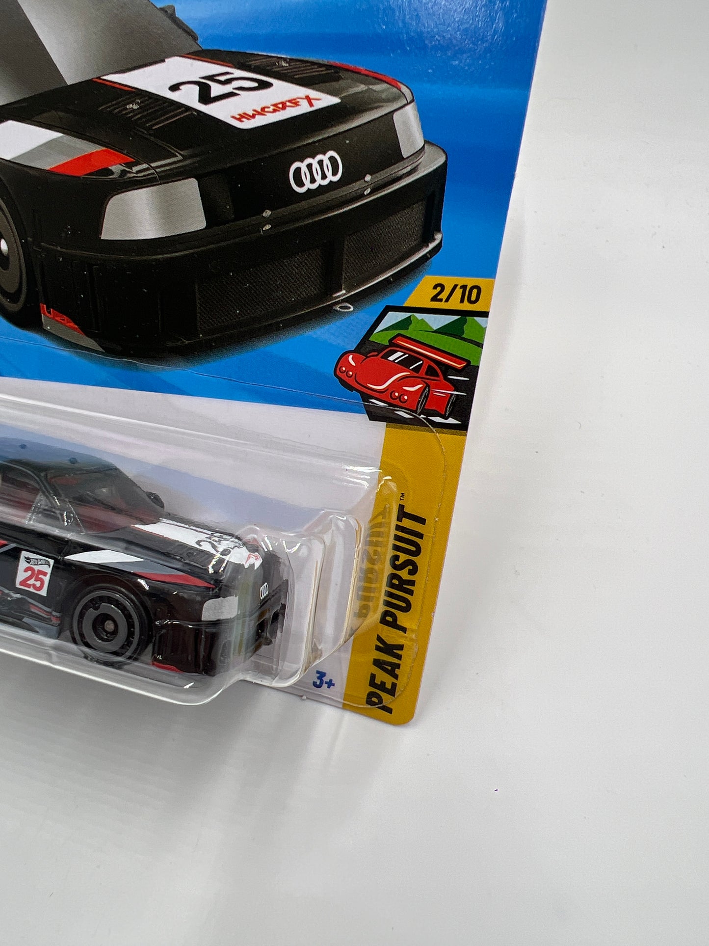 2025 Hot Wheels Q Case Peak Pursuit #199 Audi 90 Quattro Black 105A